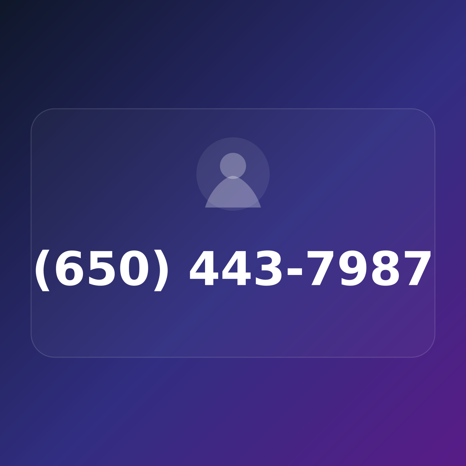 (650) 443-7987 product image