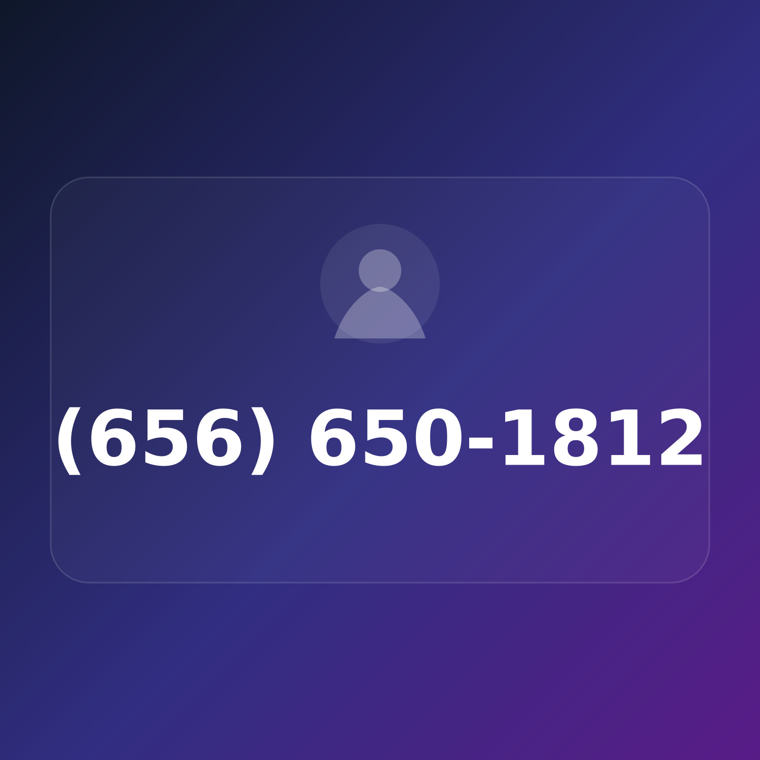 (656) 650-1812 product image