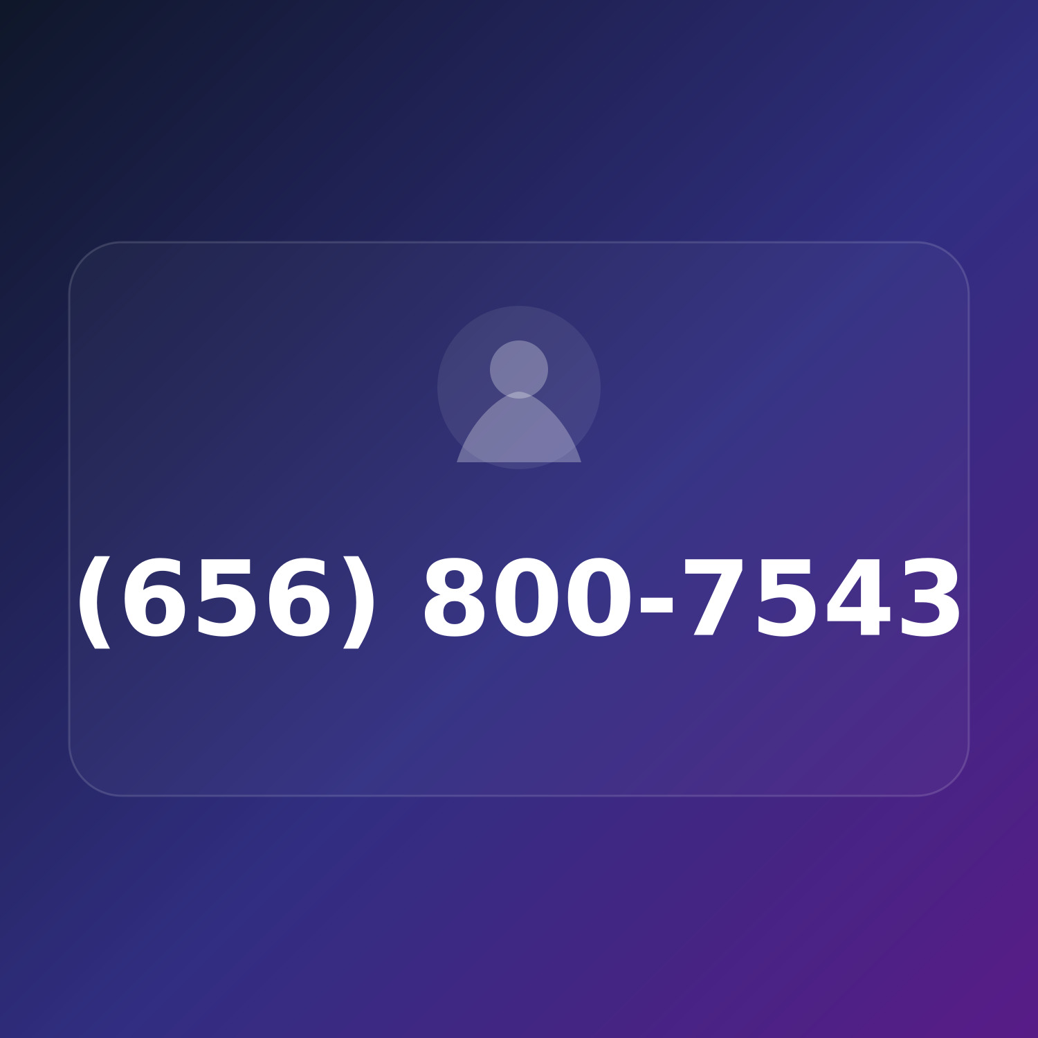 (656) 800-7543 product image