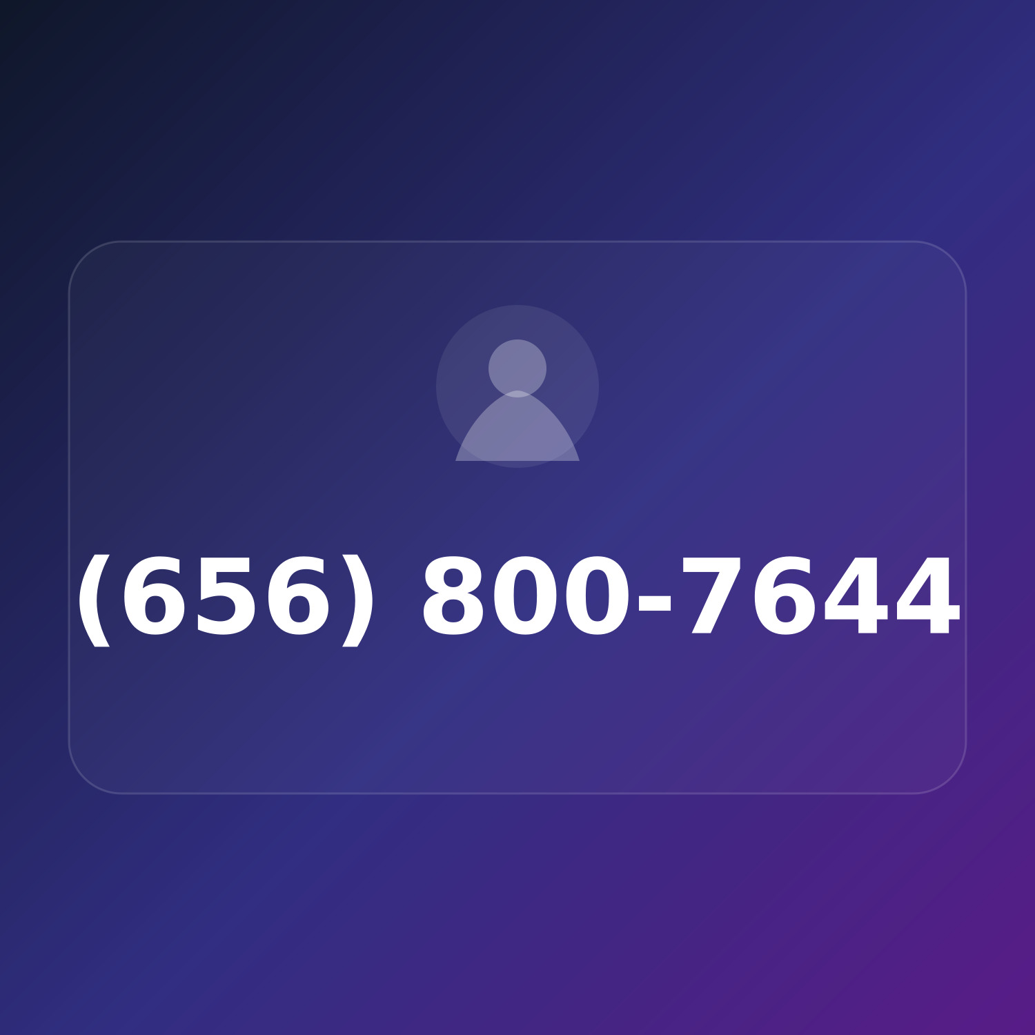 (656) 800-7644 product image