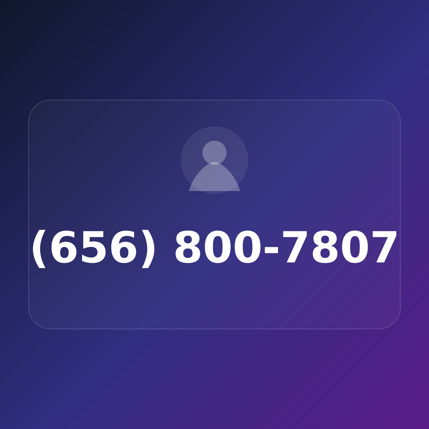 (656) 800-7807 product image
