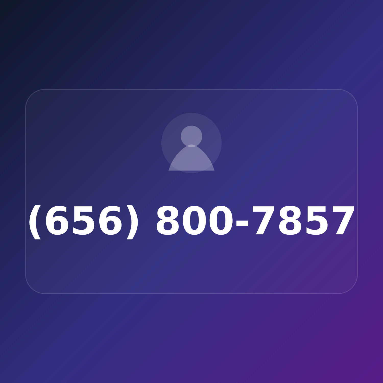 (656) 800-7857 product image