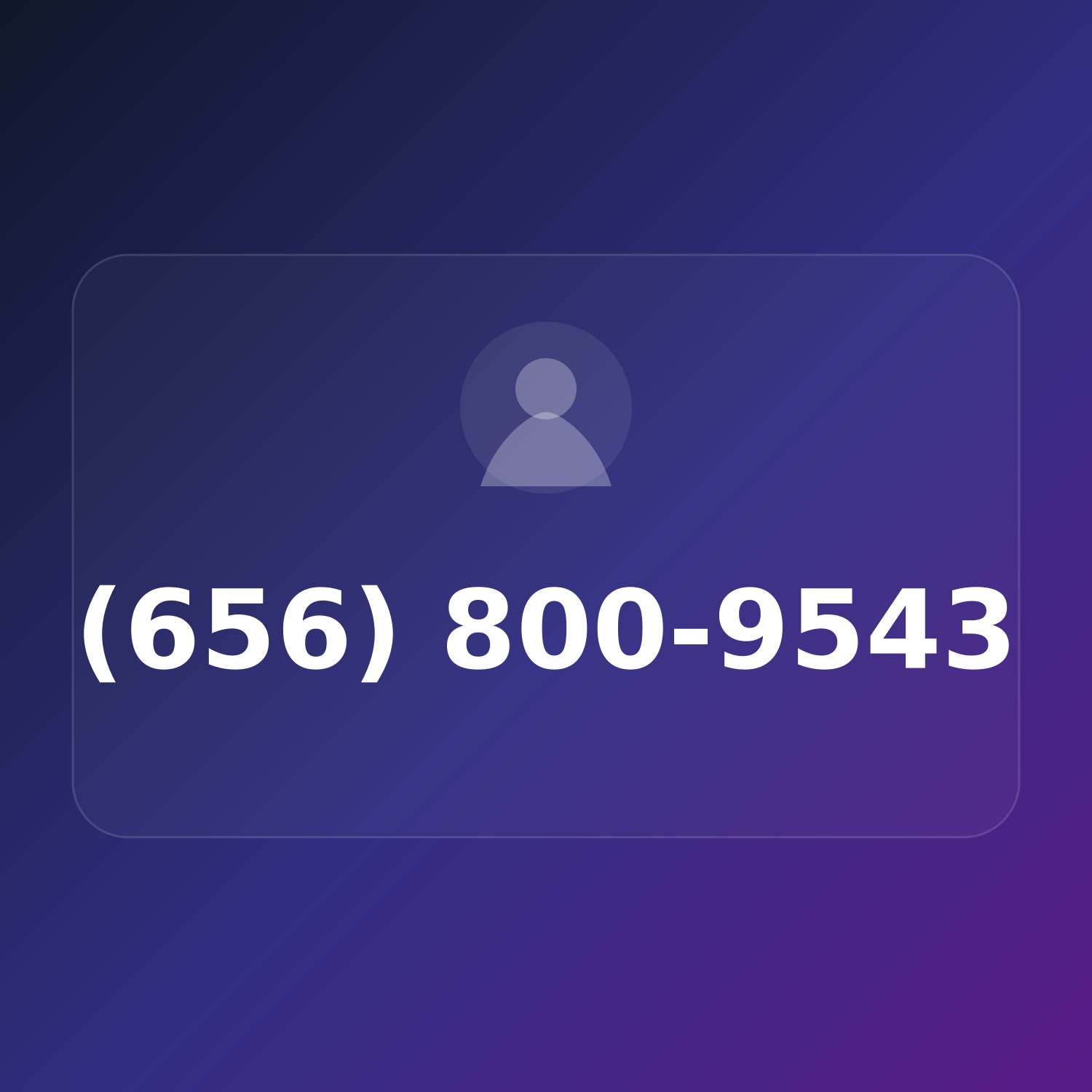 (656) 800-9543 product image