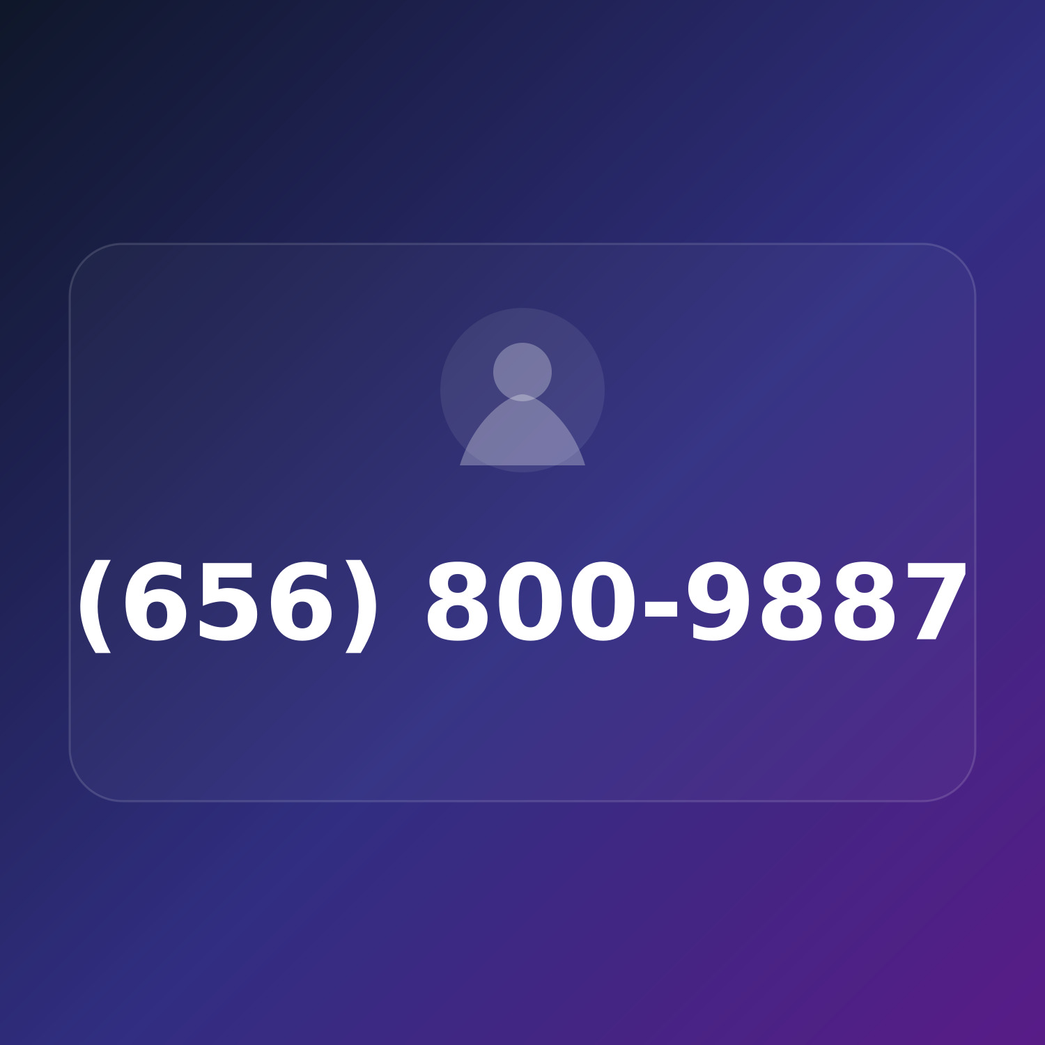 (656) 800-9887 product image