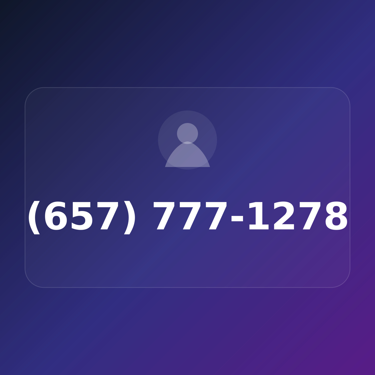 (657) 777-1278 product image