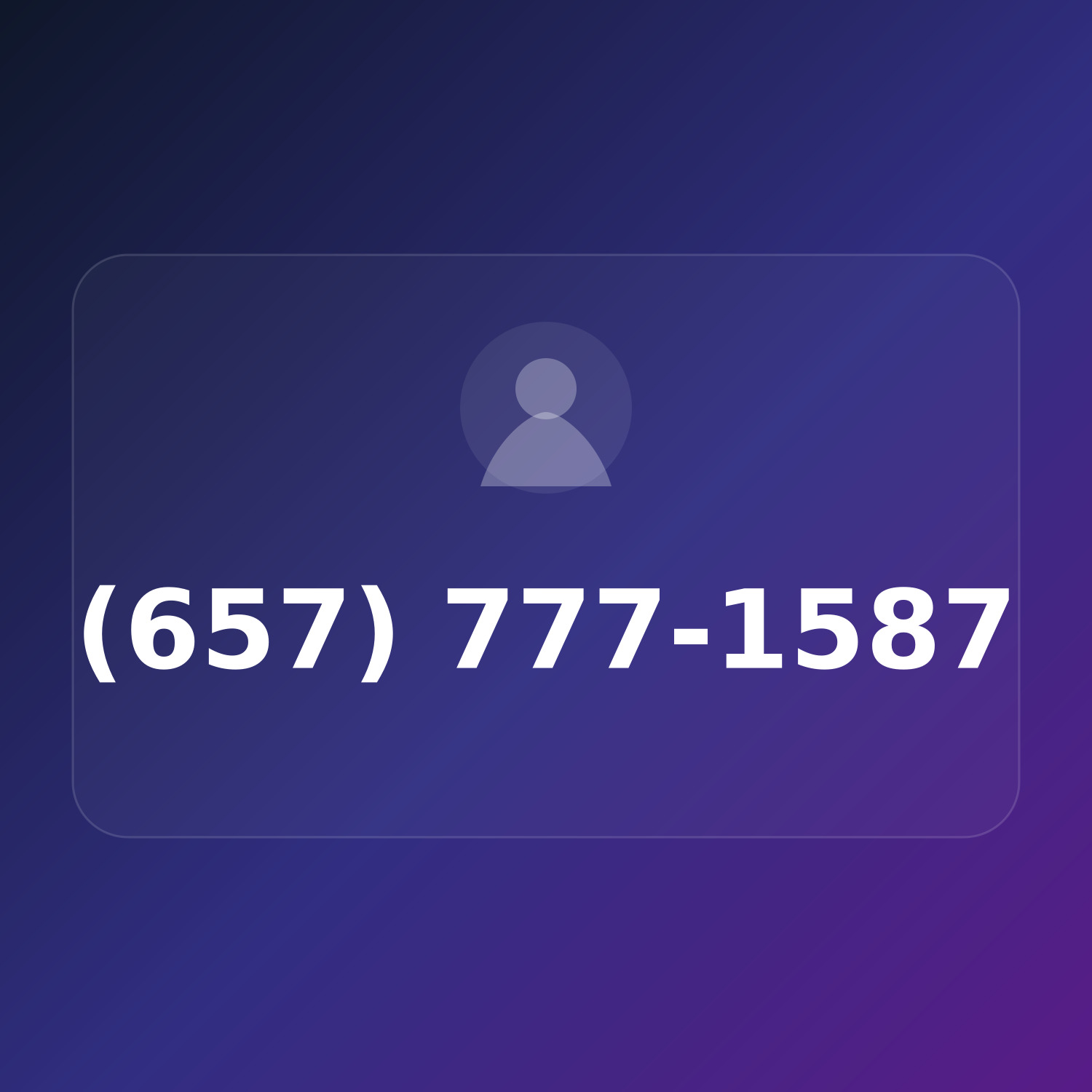 (657) 777-1587 product image
