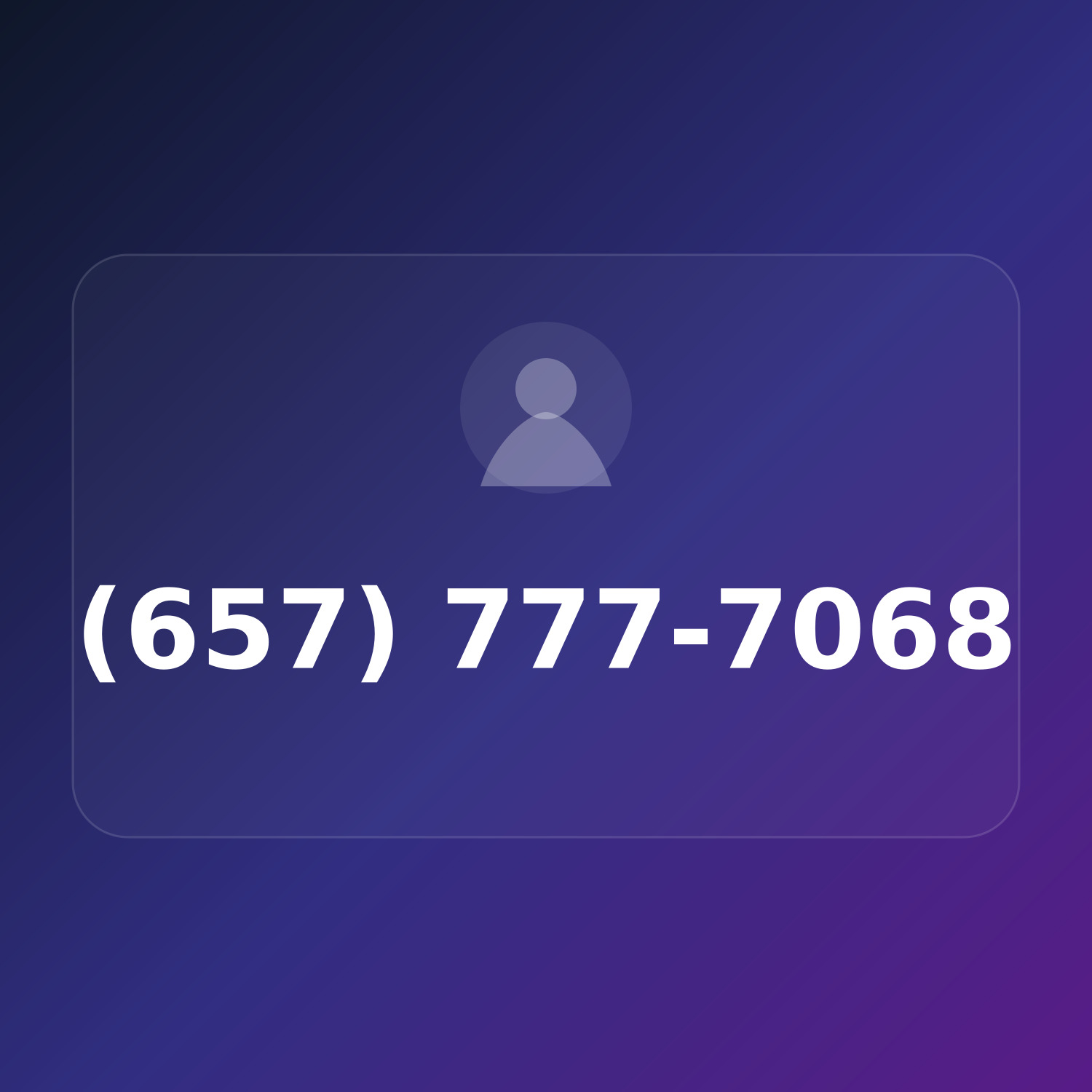 (657) 777-7068 product image