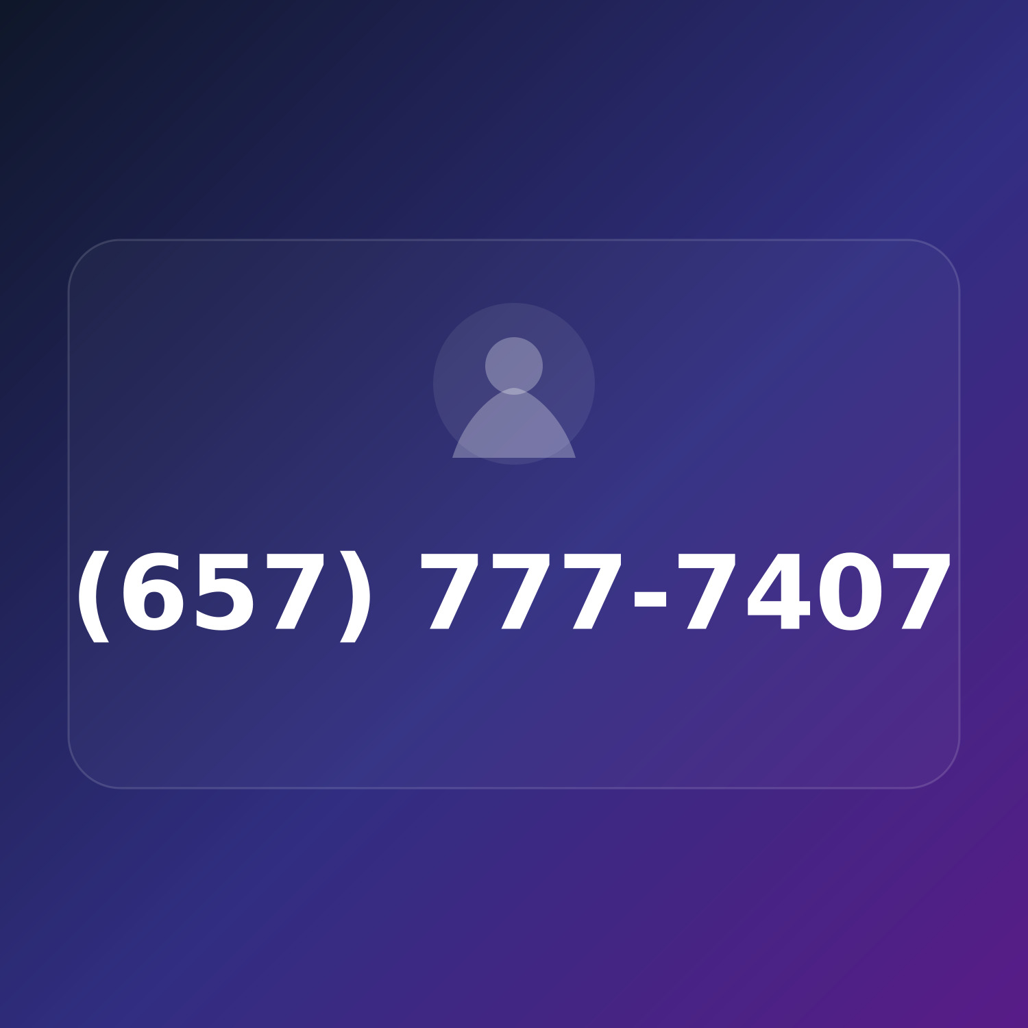 (657) 777-7407 product image