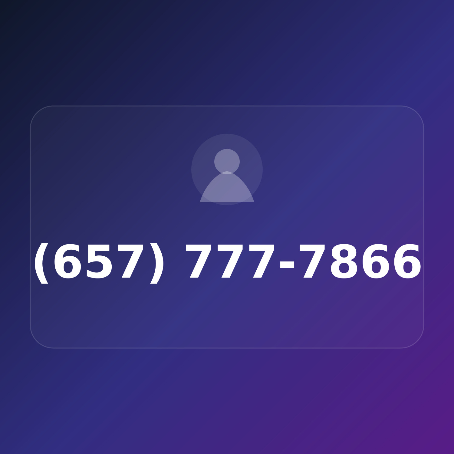 (657) 777-7866 product image