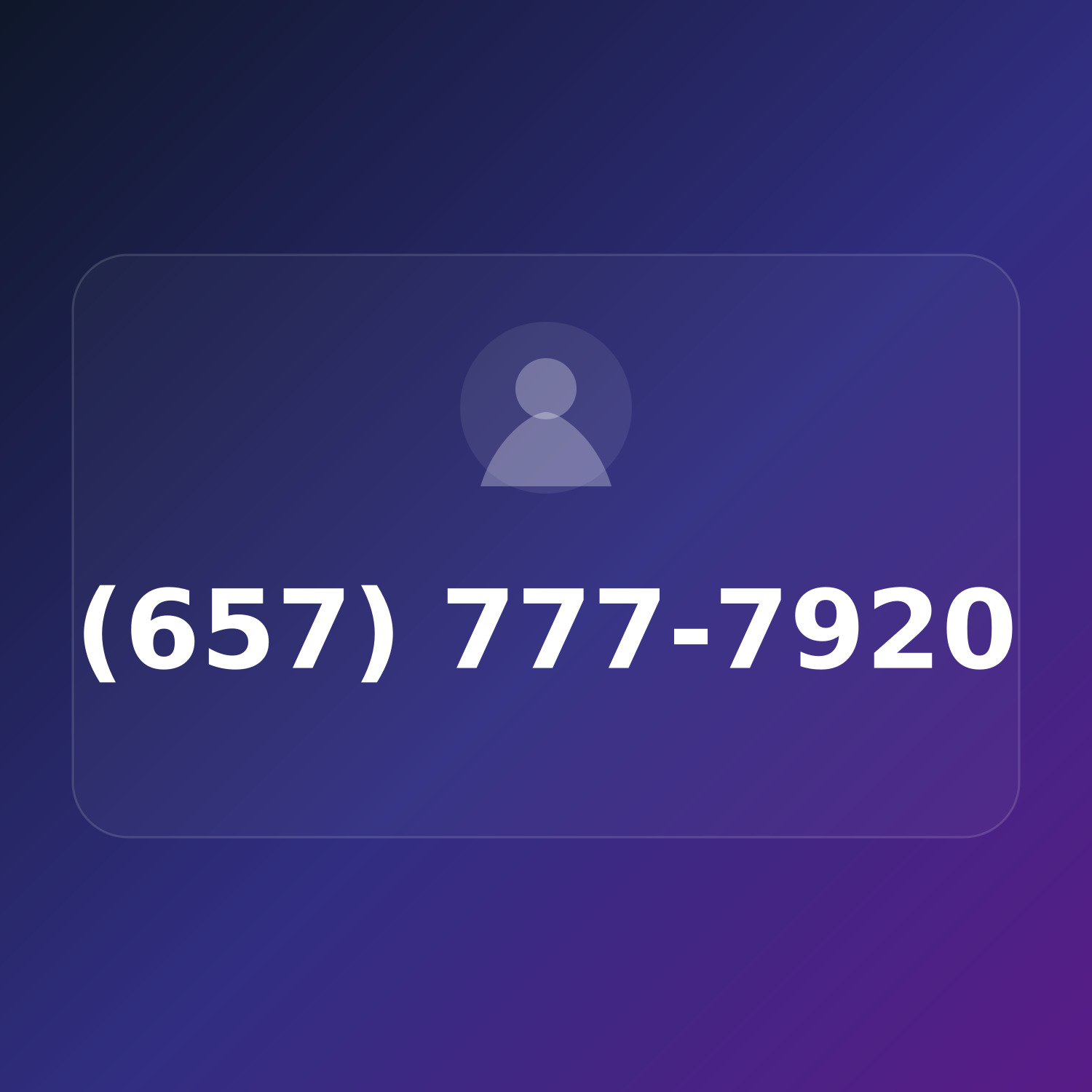 (657) 777-7920 product image