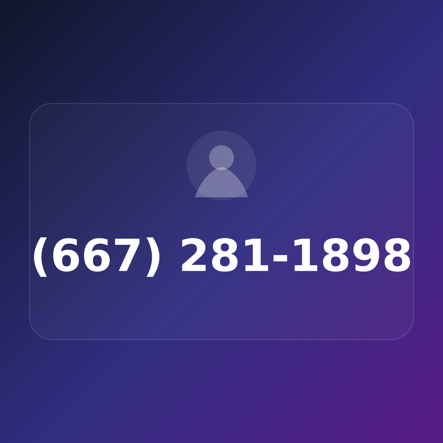 (667) 281-1898 product image