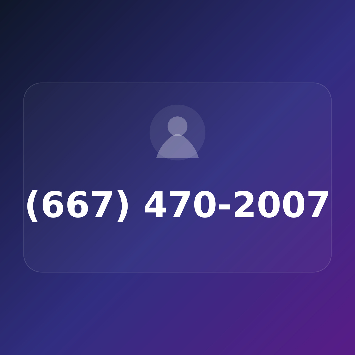 (667) 470-2007 product image