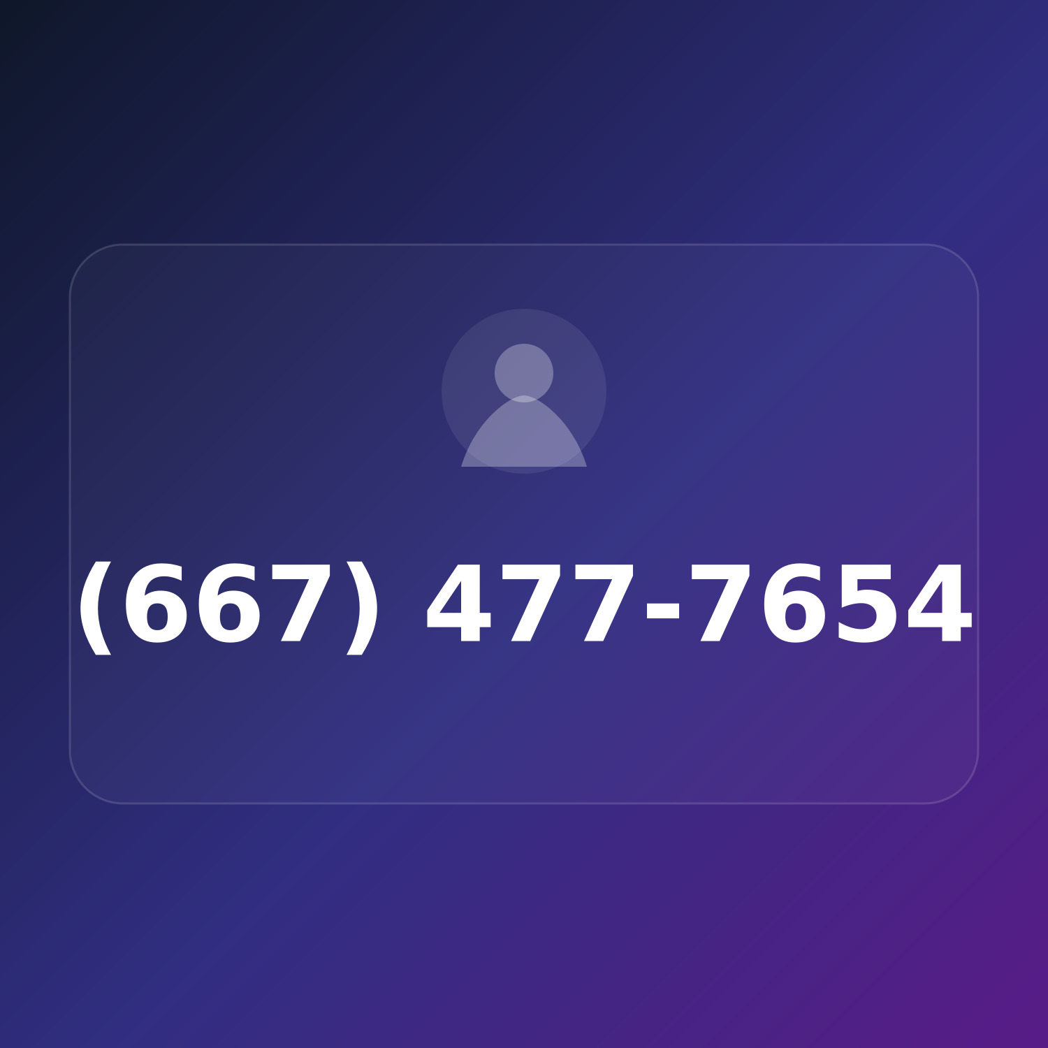 (667) 477-7654 product image