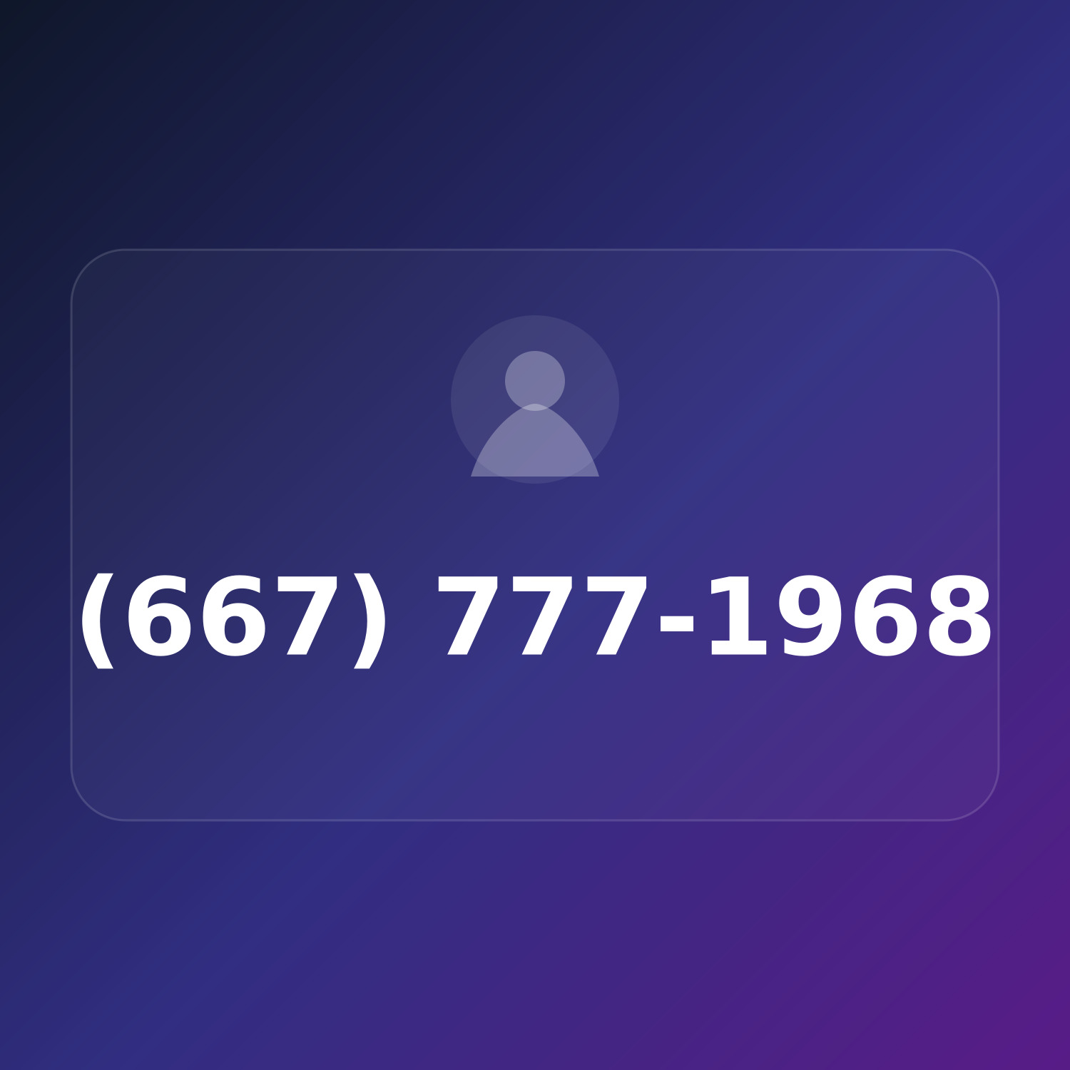 (667) 777-1968 product image