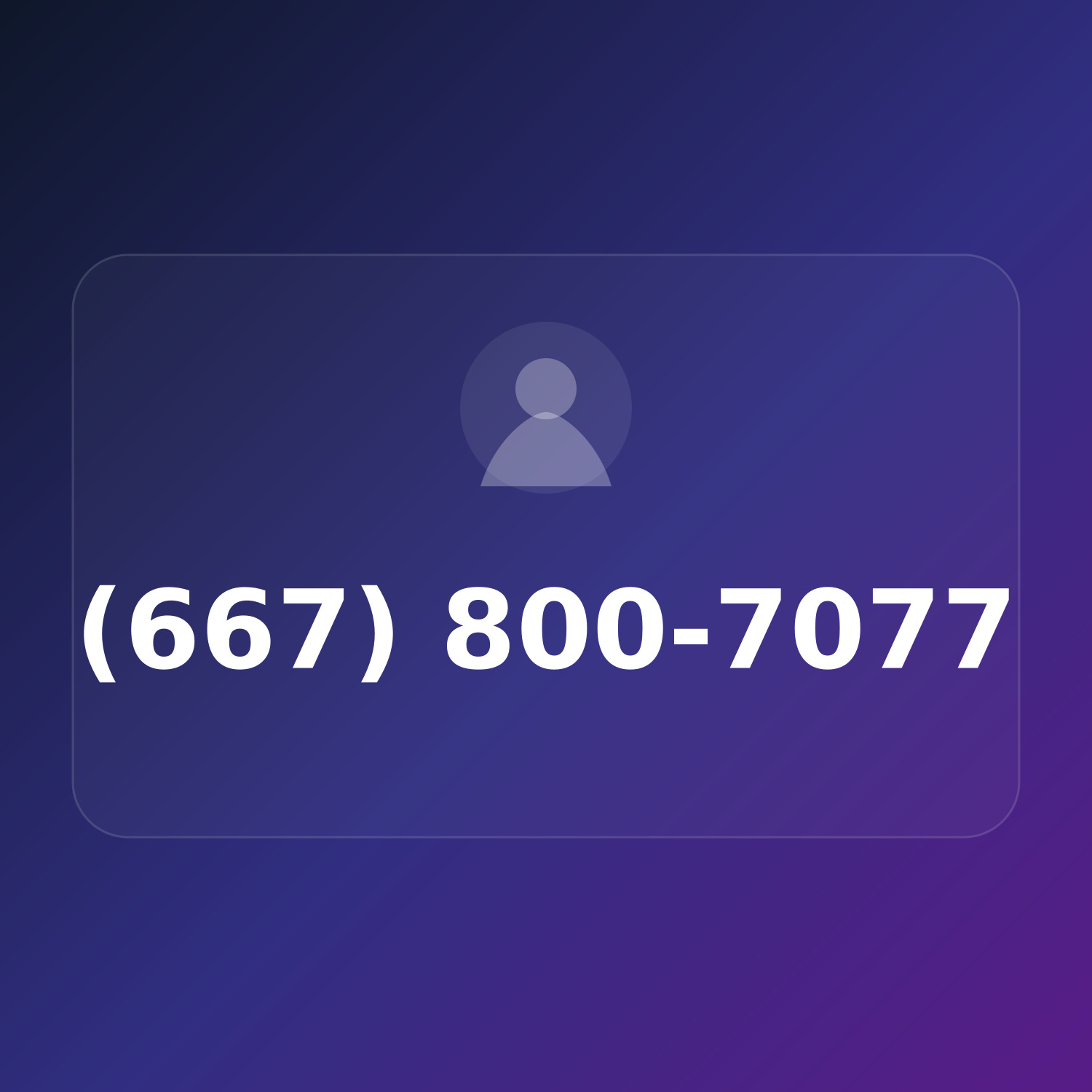 (667) 800-7077 product image