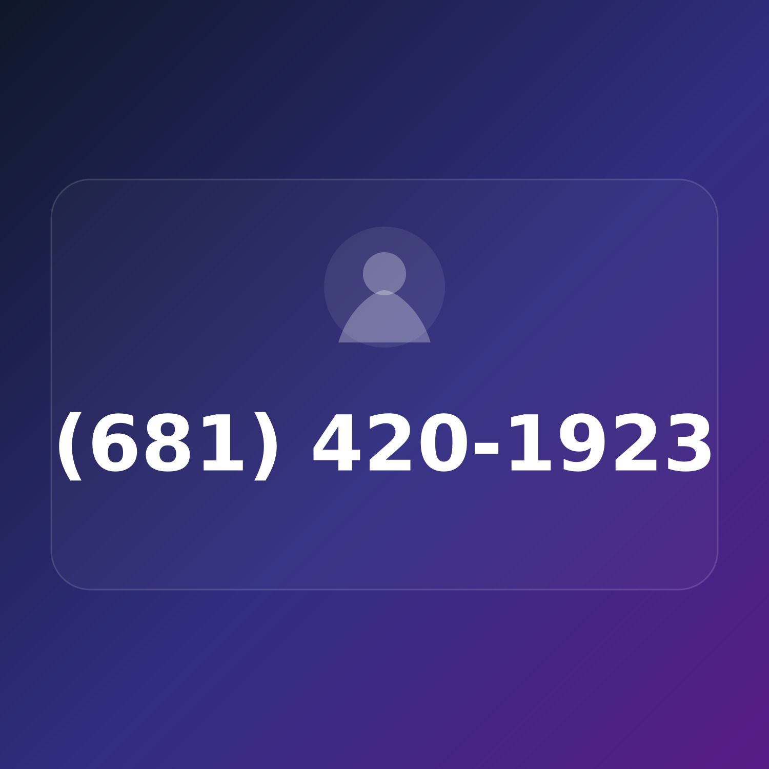(681) 420-1923 product image