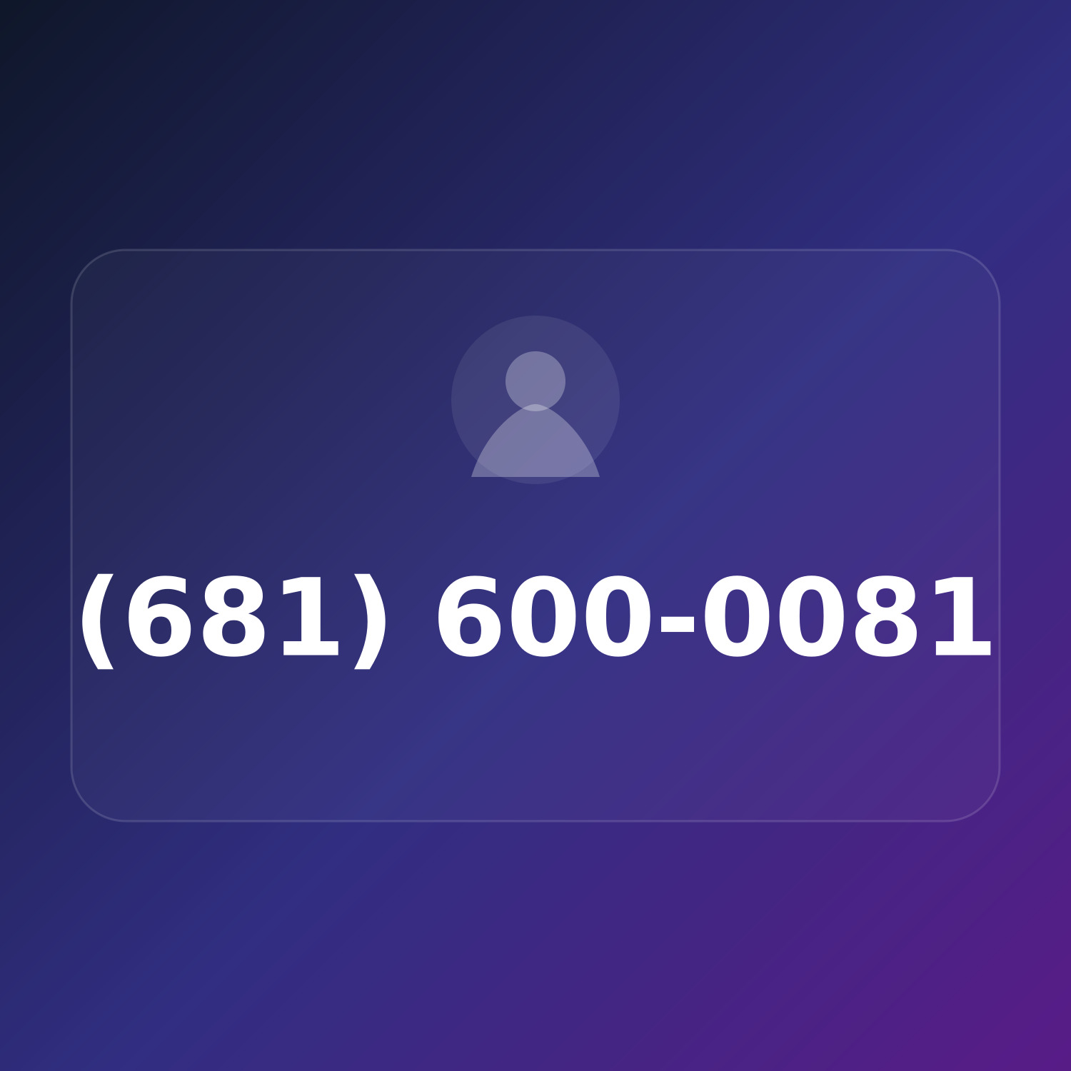 (681) 600-0081 product image
