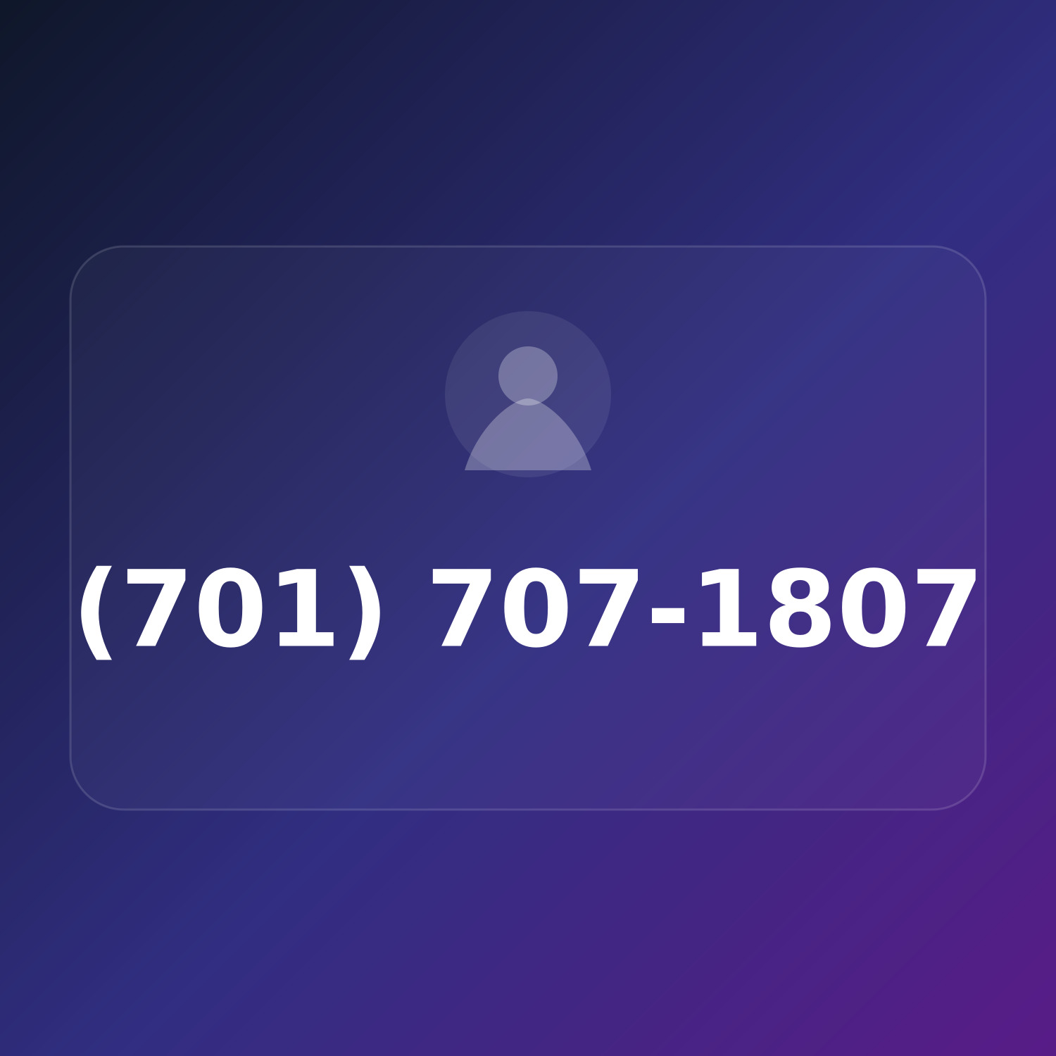 (701) 707-1807 product image