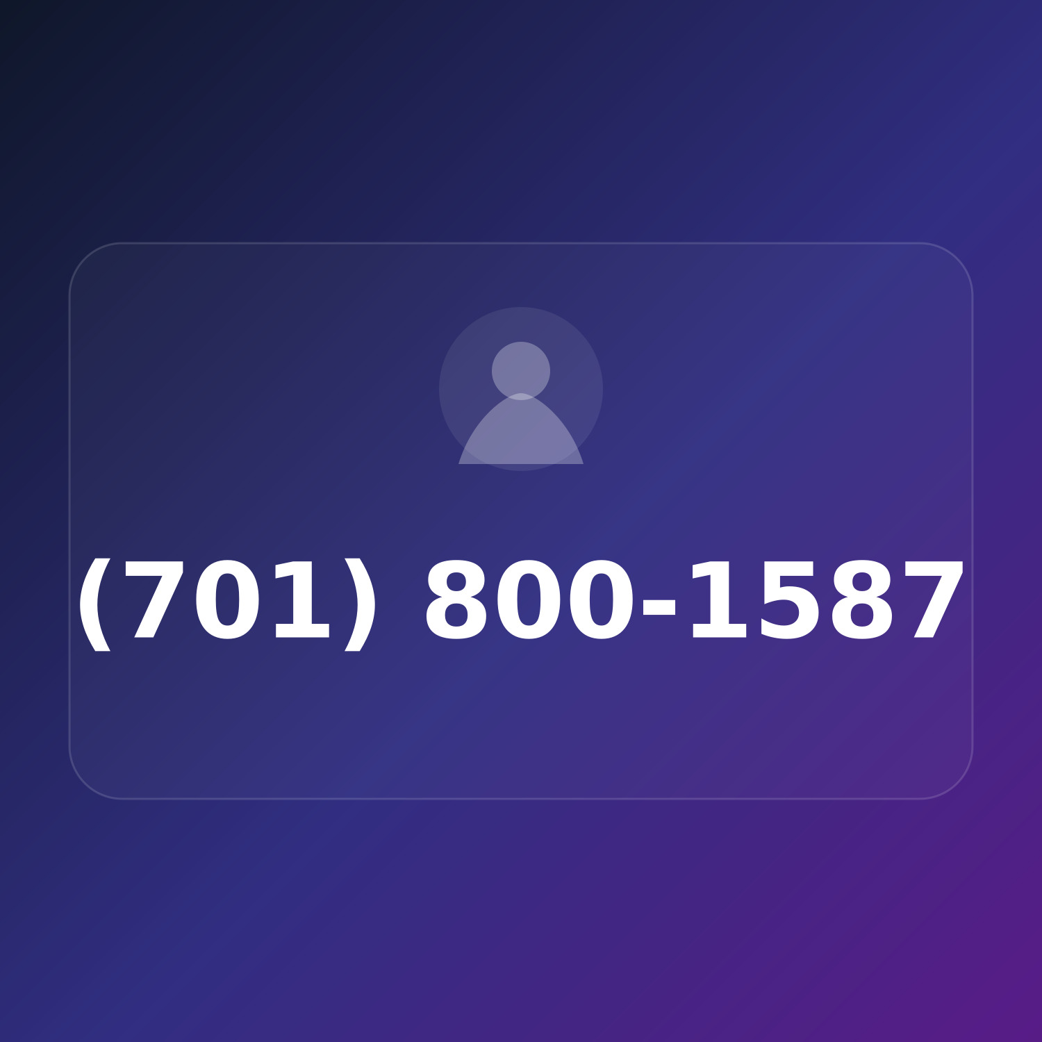 (701) 800-1587 product image