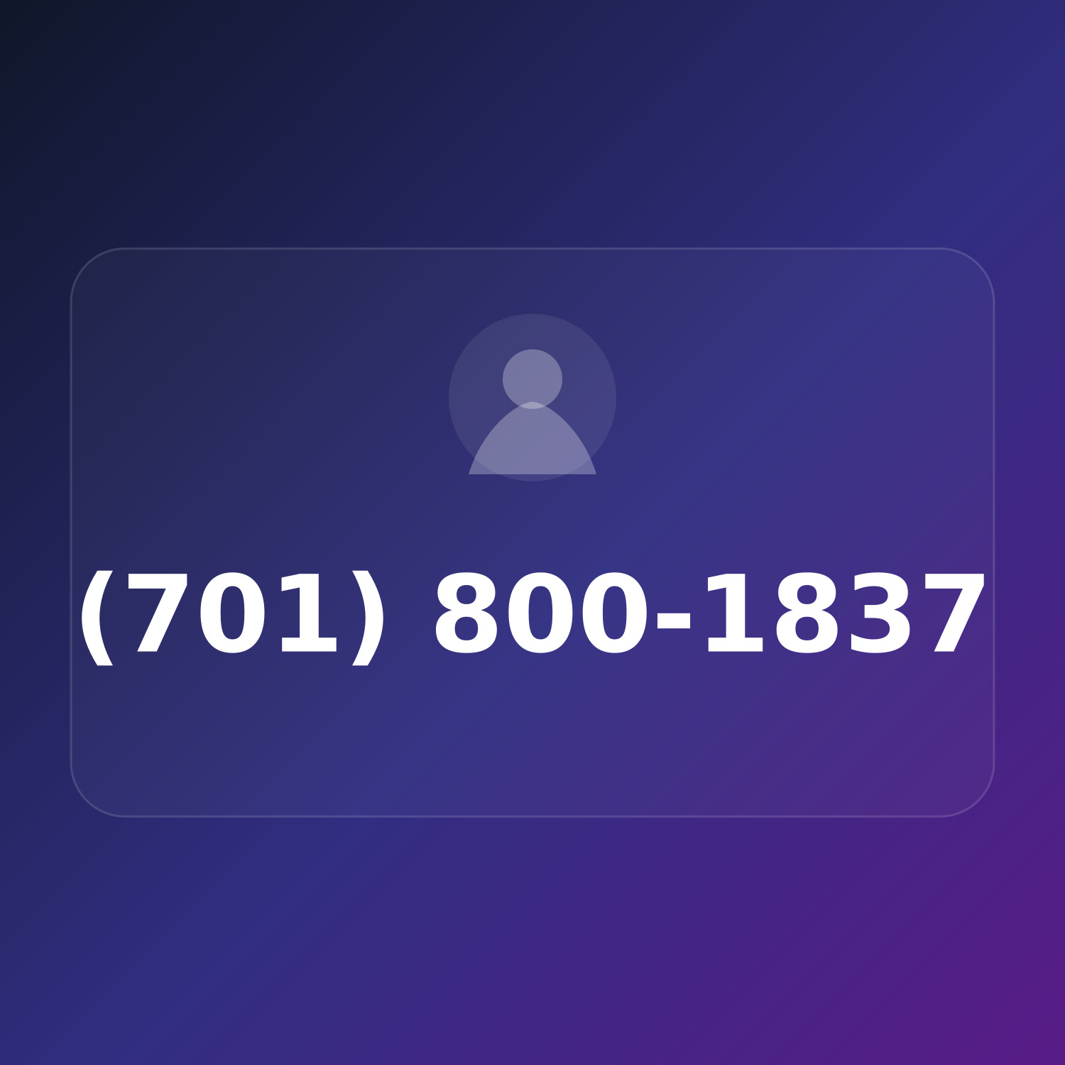 (701) 800-1837 product image