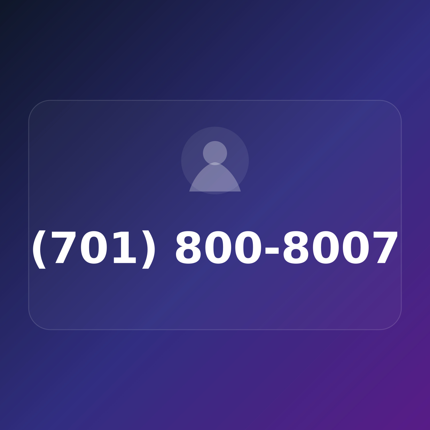 (701) 800-8007 product image
