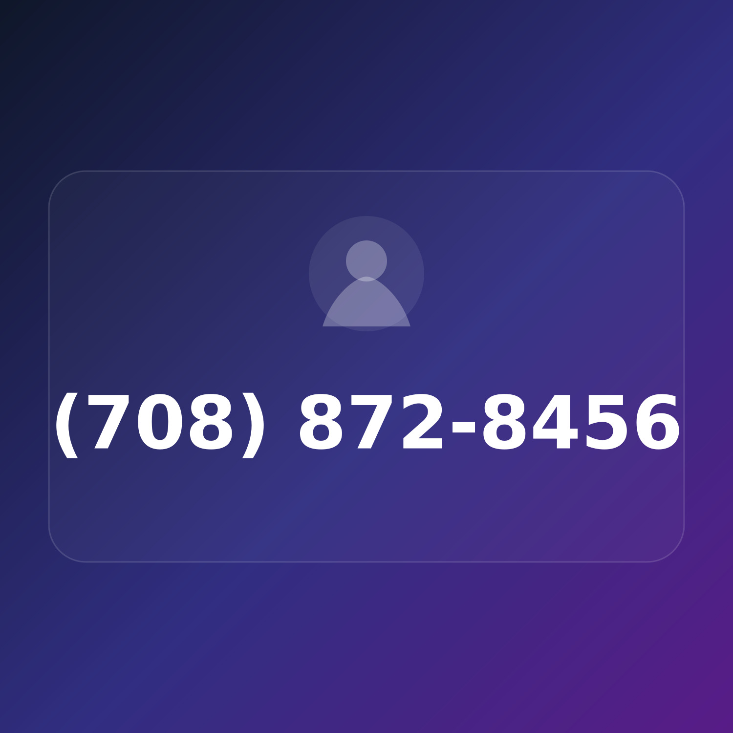 (708) 872-8456 product image