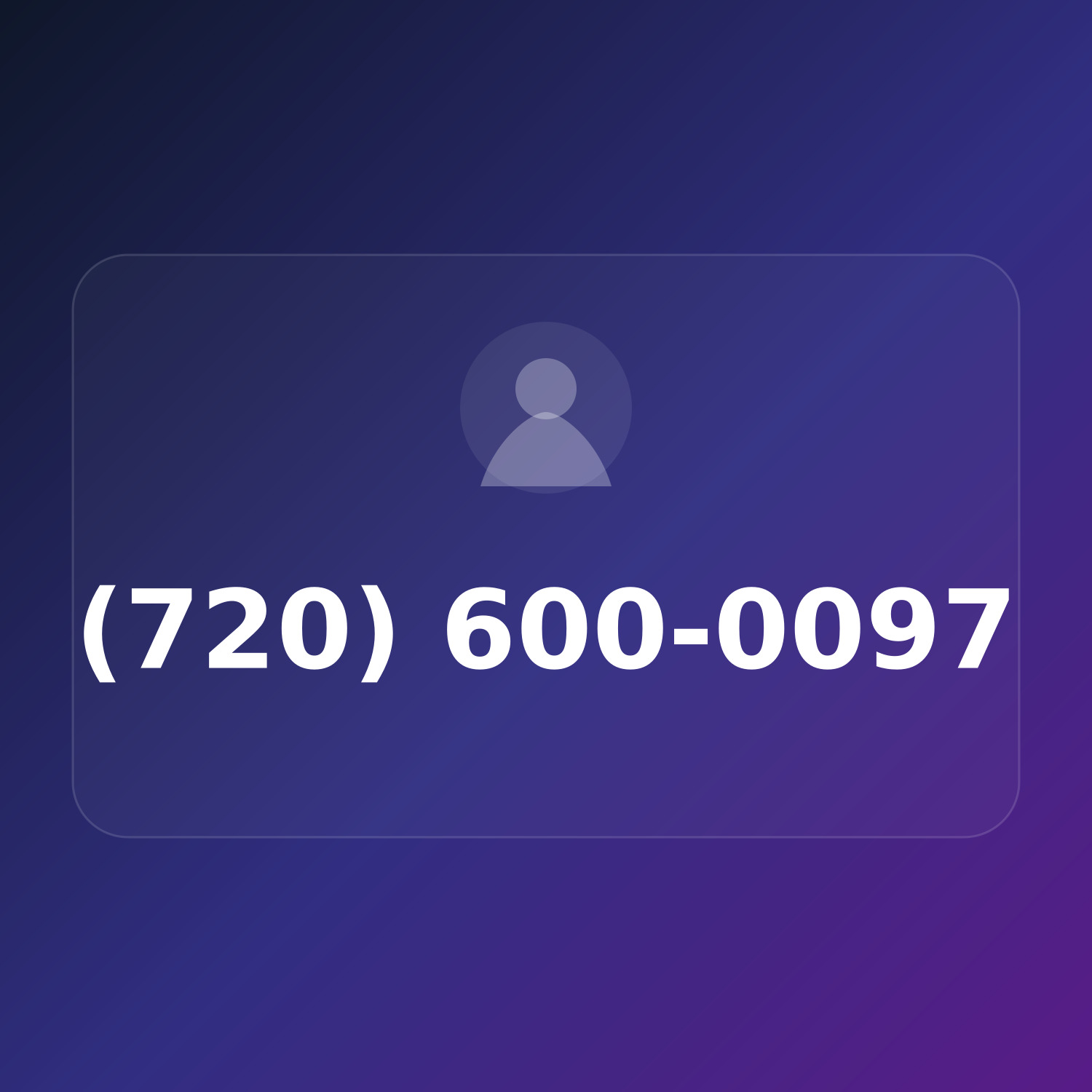 (720) 600-0097 product image