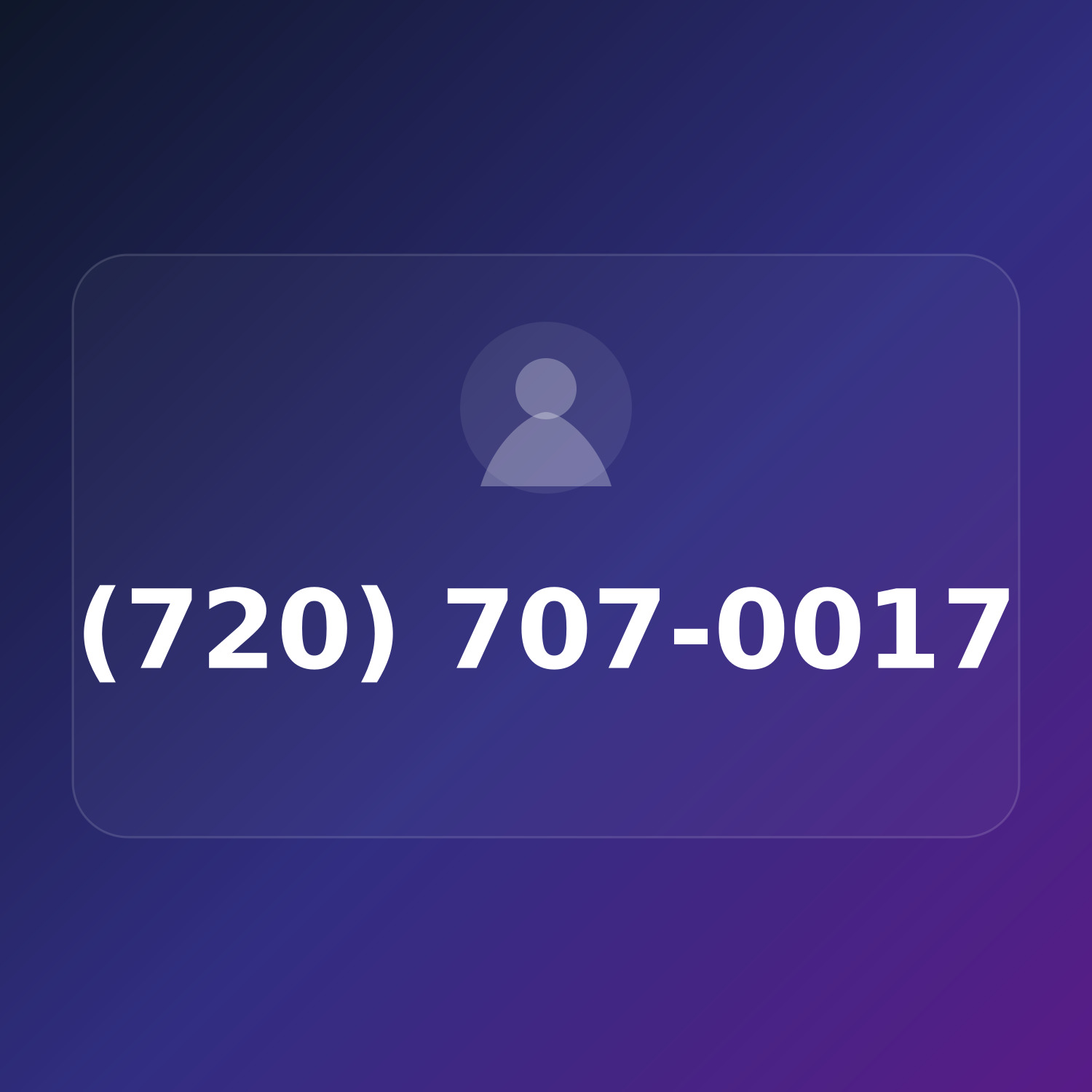 (720) 707-0017 product image