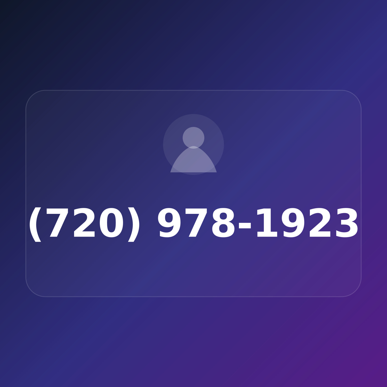 (720) 978-1923 product image