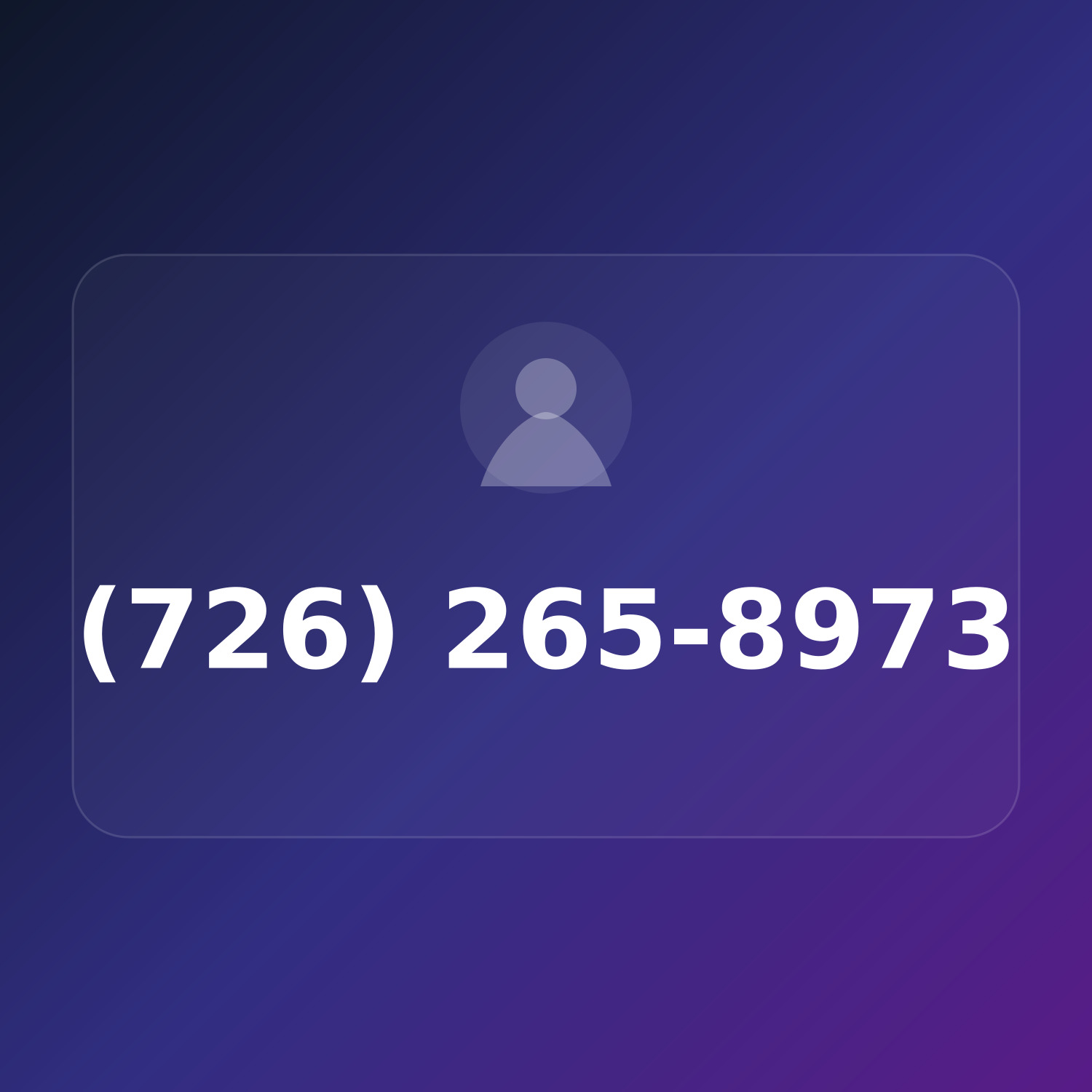 (726) 265-TYPE product image