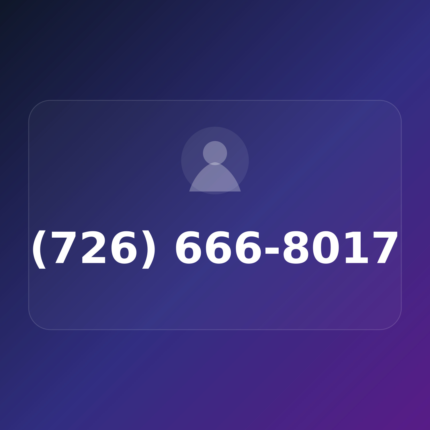(726) 666-8017 product image