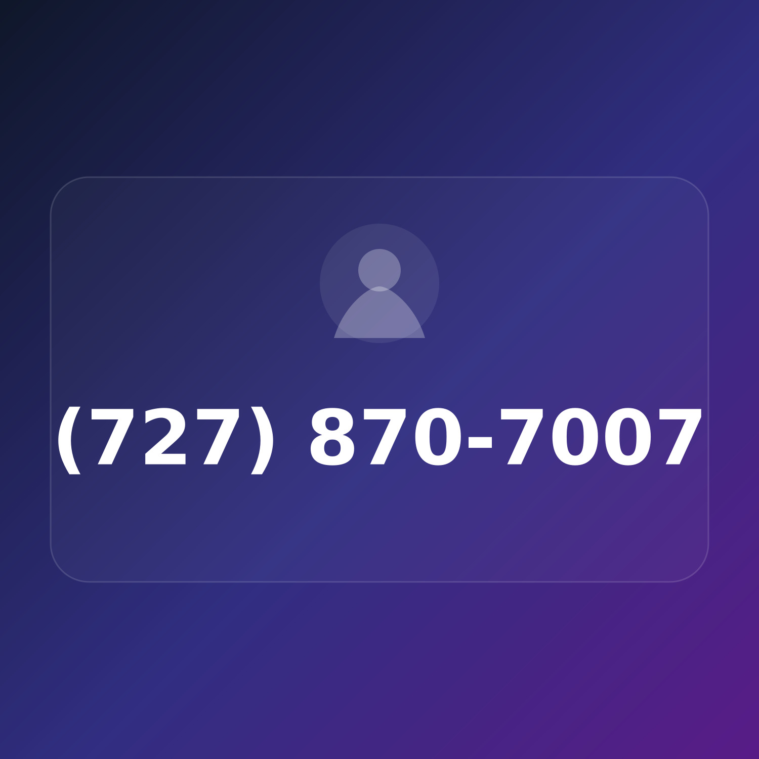 (727) 870-7007 product image