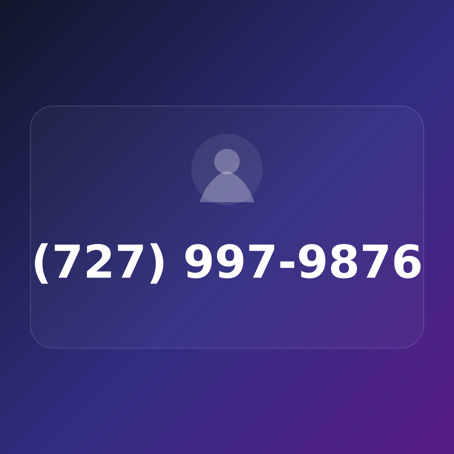 (727) 997-9876 product image