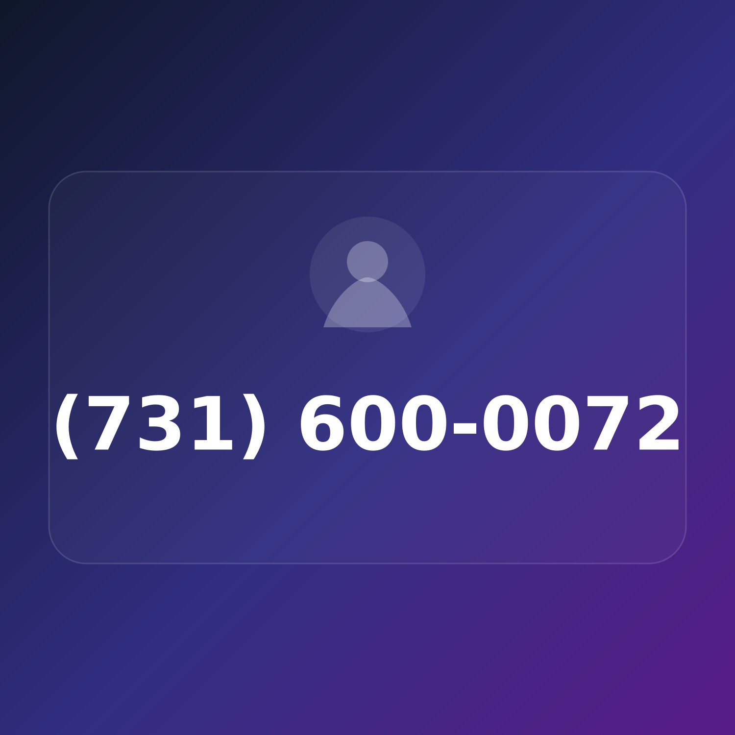 (731) 600-0072 product image