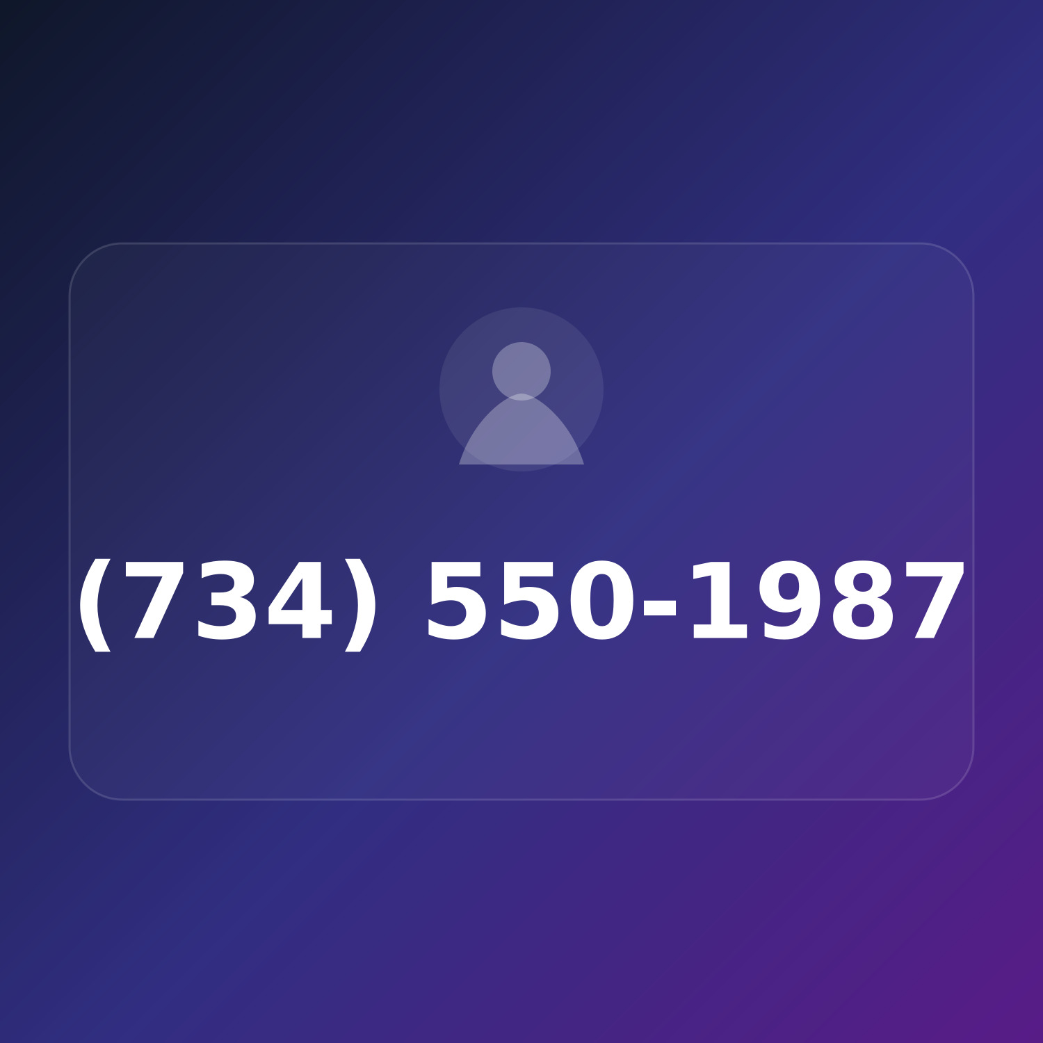 (734) 550-1987 product image