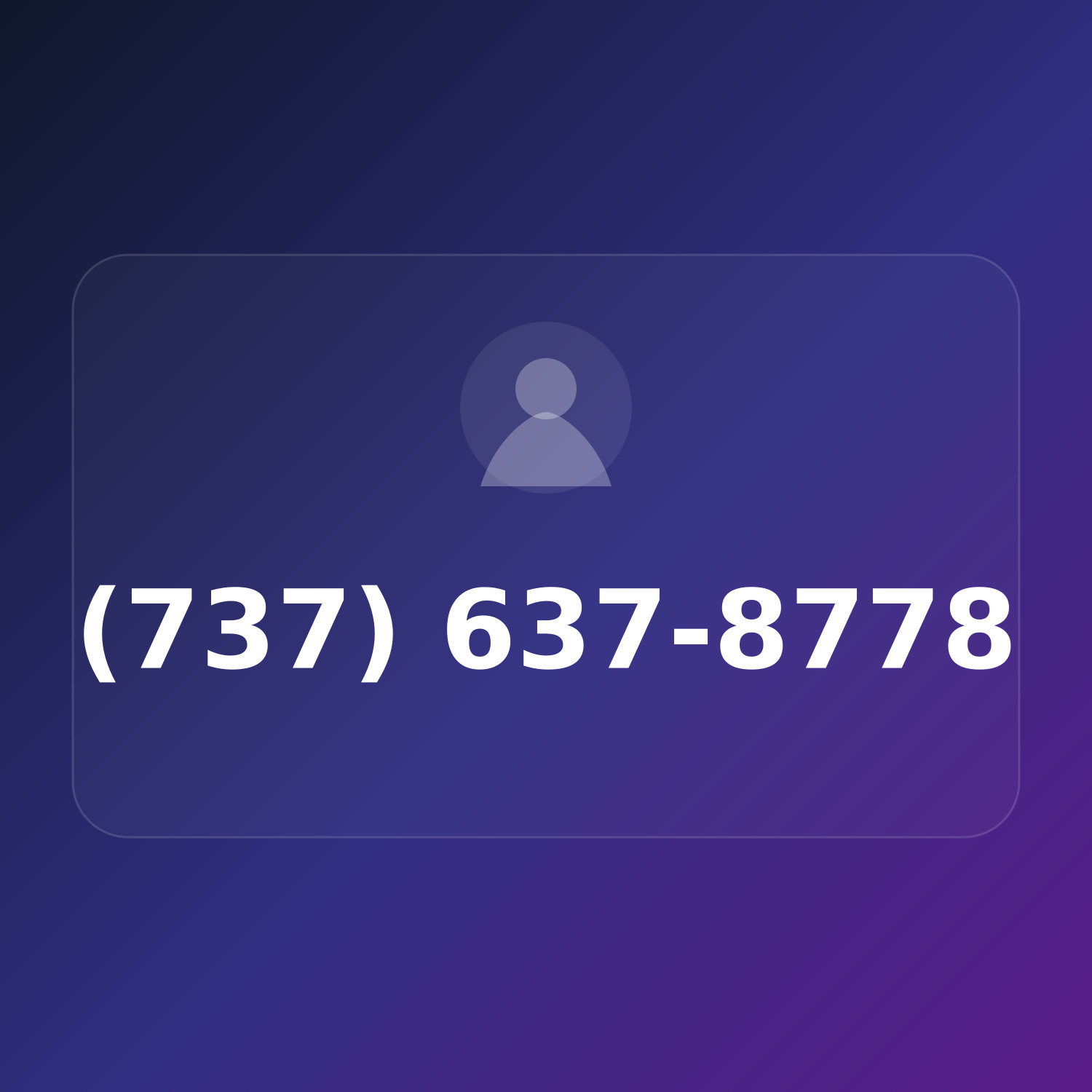 (737) 637-8778 product image