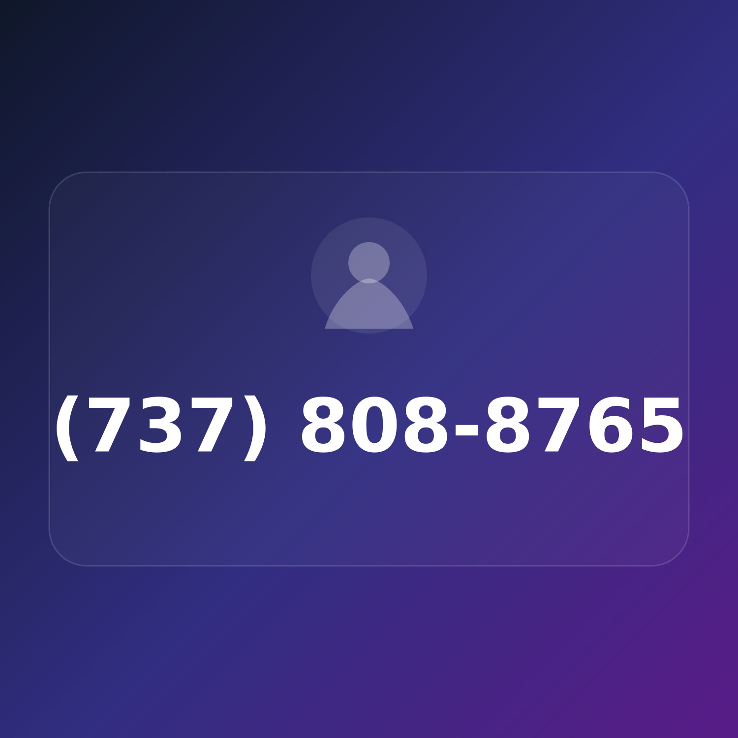 (737) 808-8765 product image