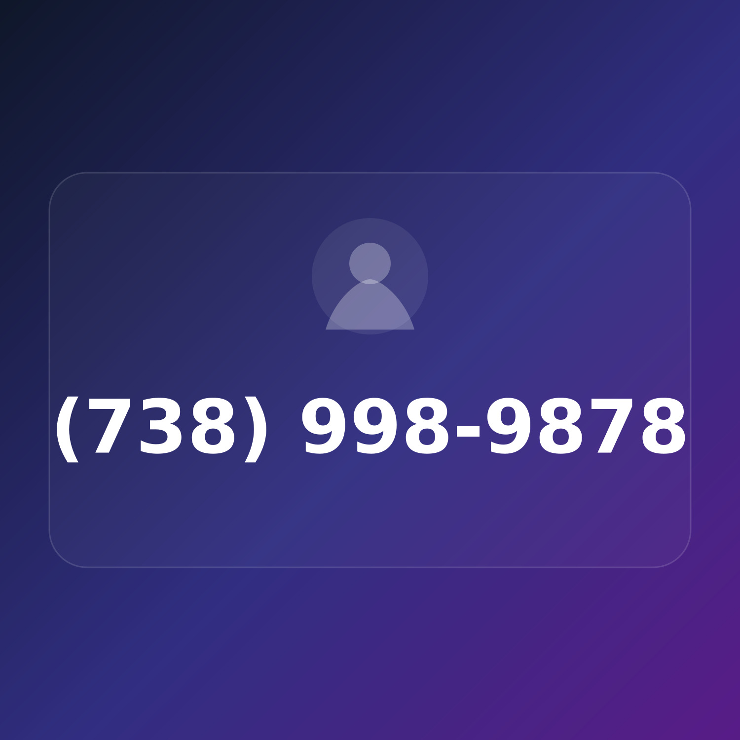 (738) 998-9878 product image