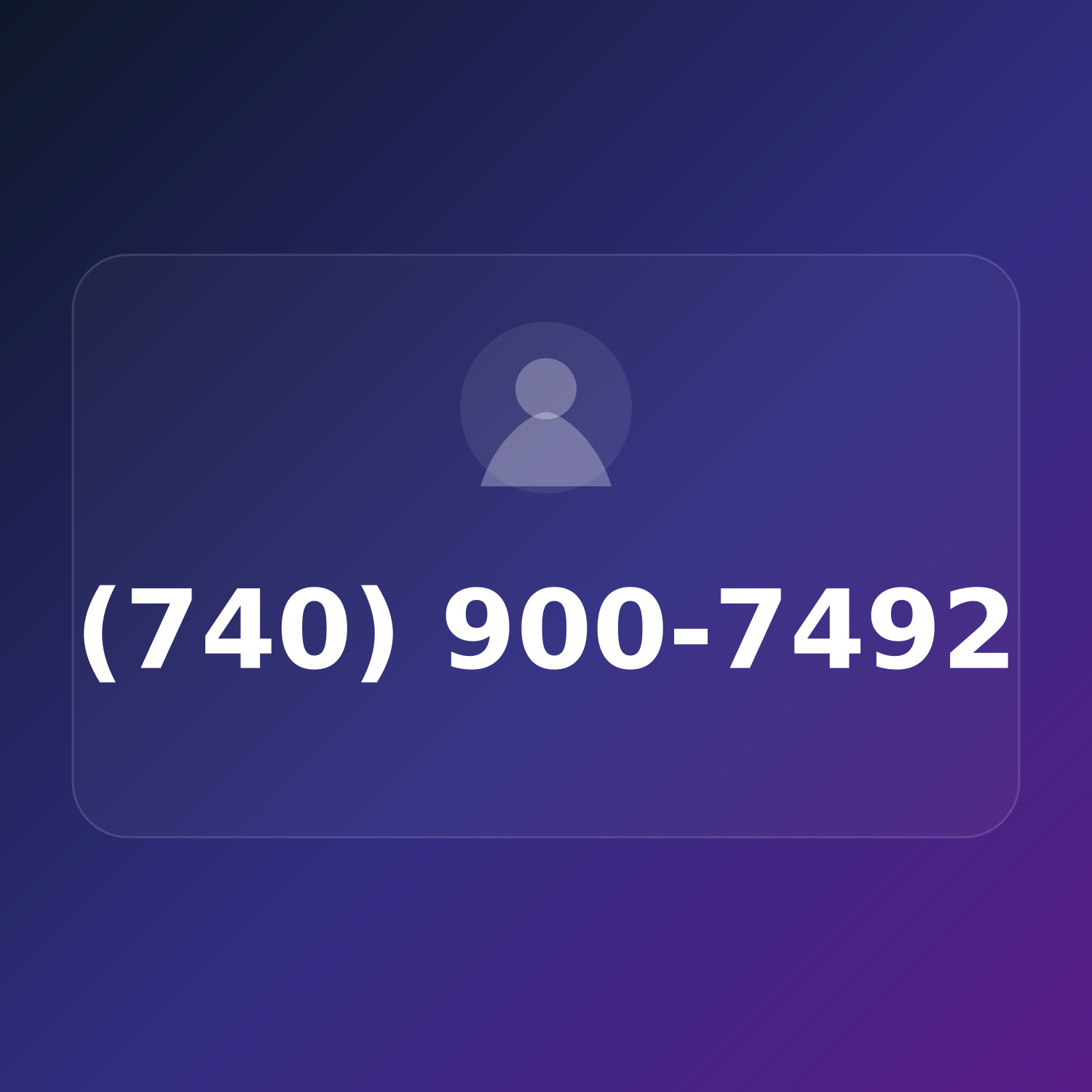 (740) 900-7492 product image