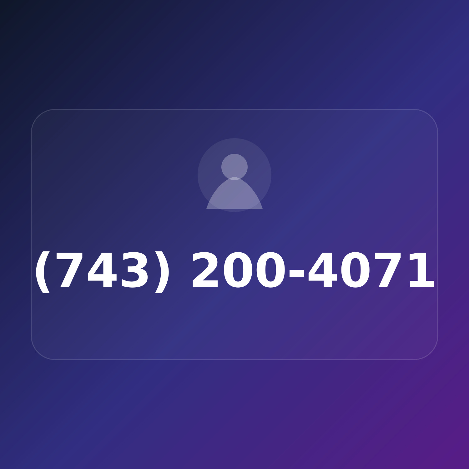 (743) 200-4071 product image
