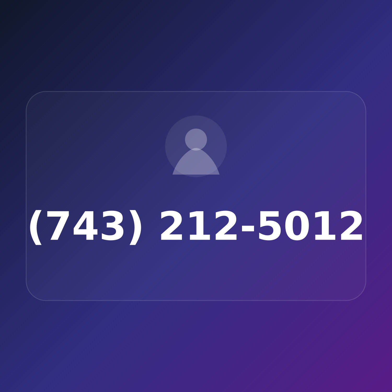 (743) 212-5012 product image