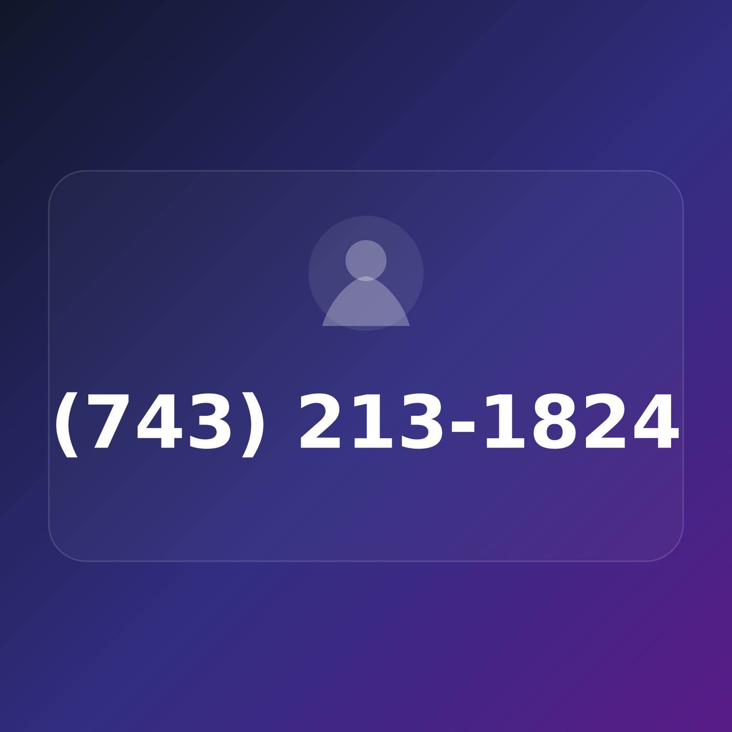 (743) 213-1824 product image