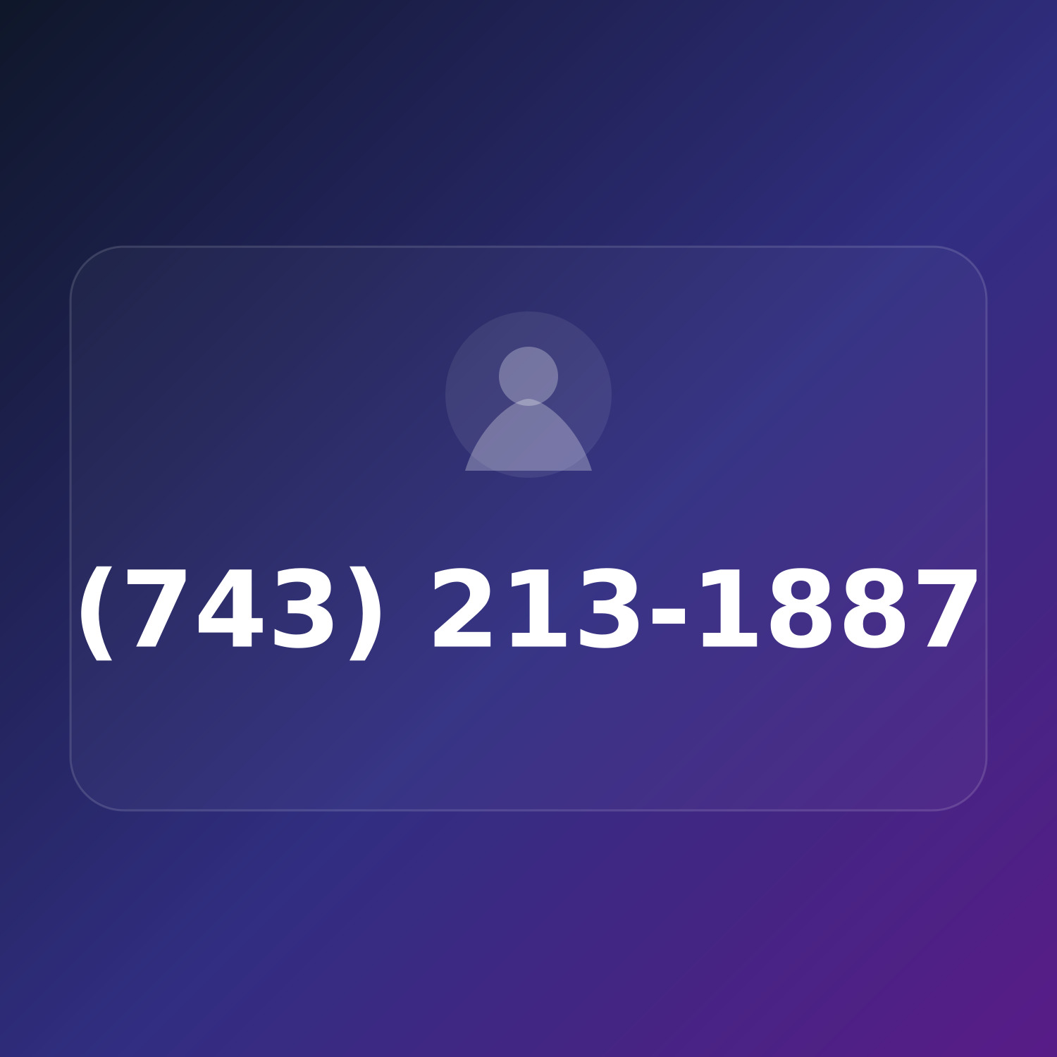(743) 213-1887 product image