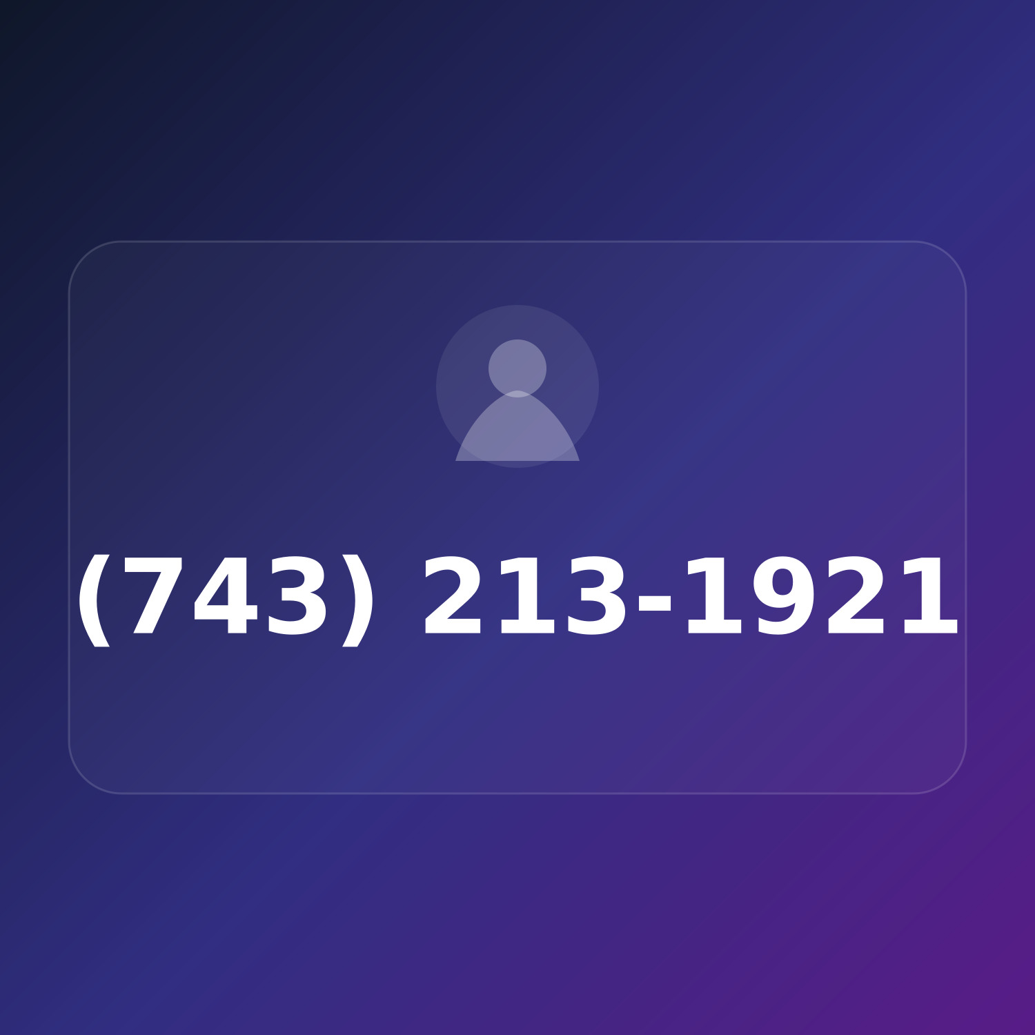 (743) 213-1921 product image