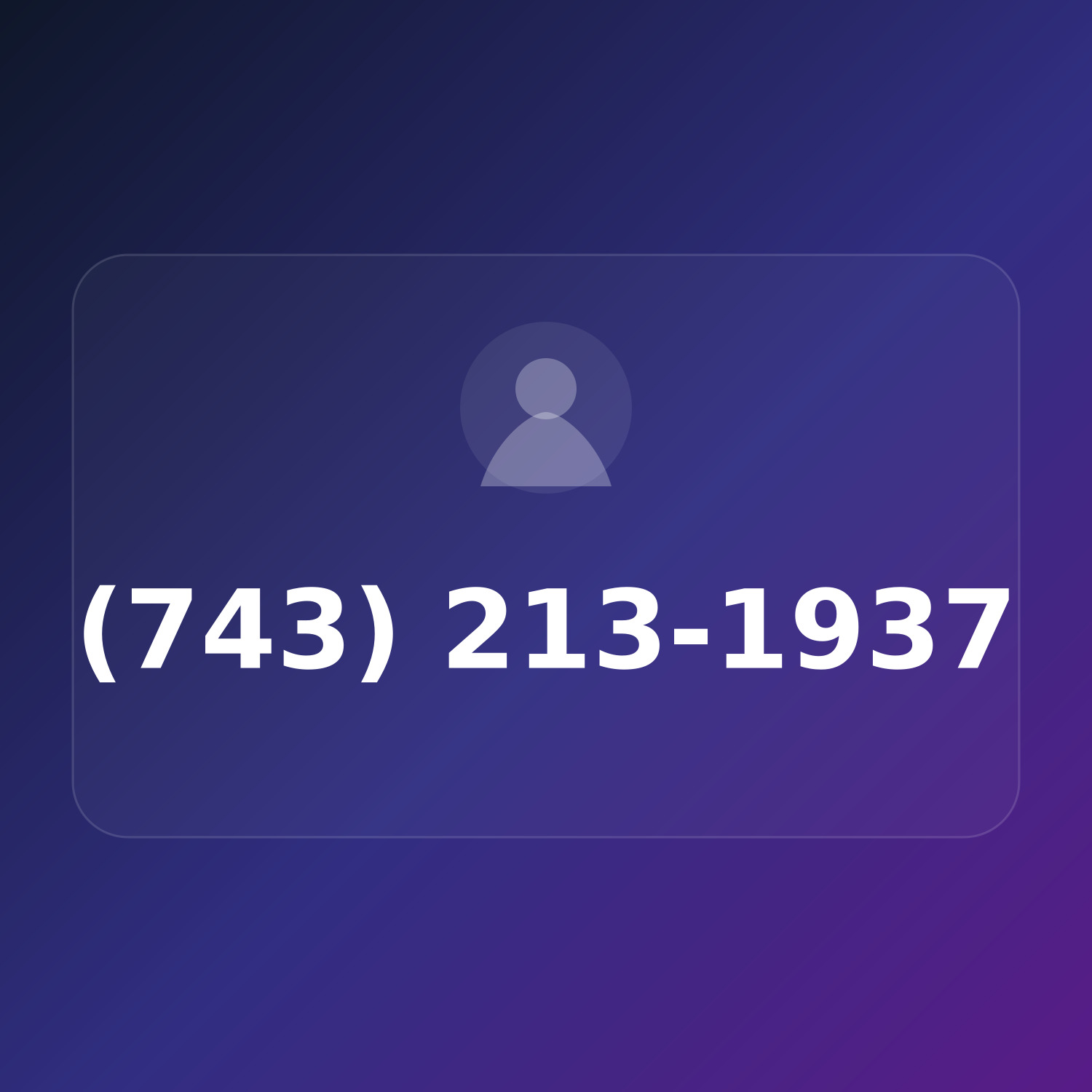 (743) 213-1937 product image