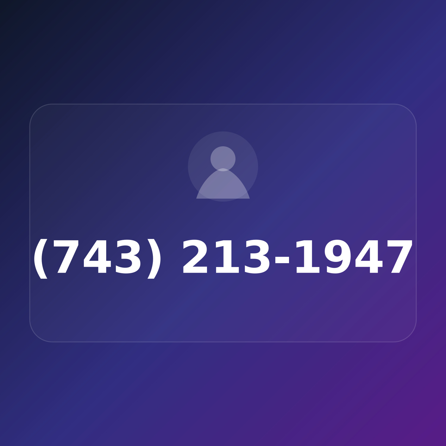 (743) 213-1947 product image