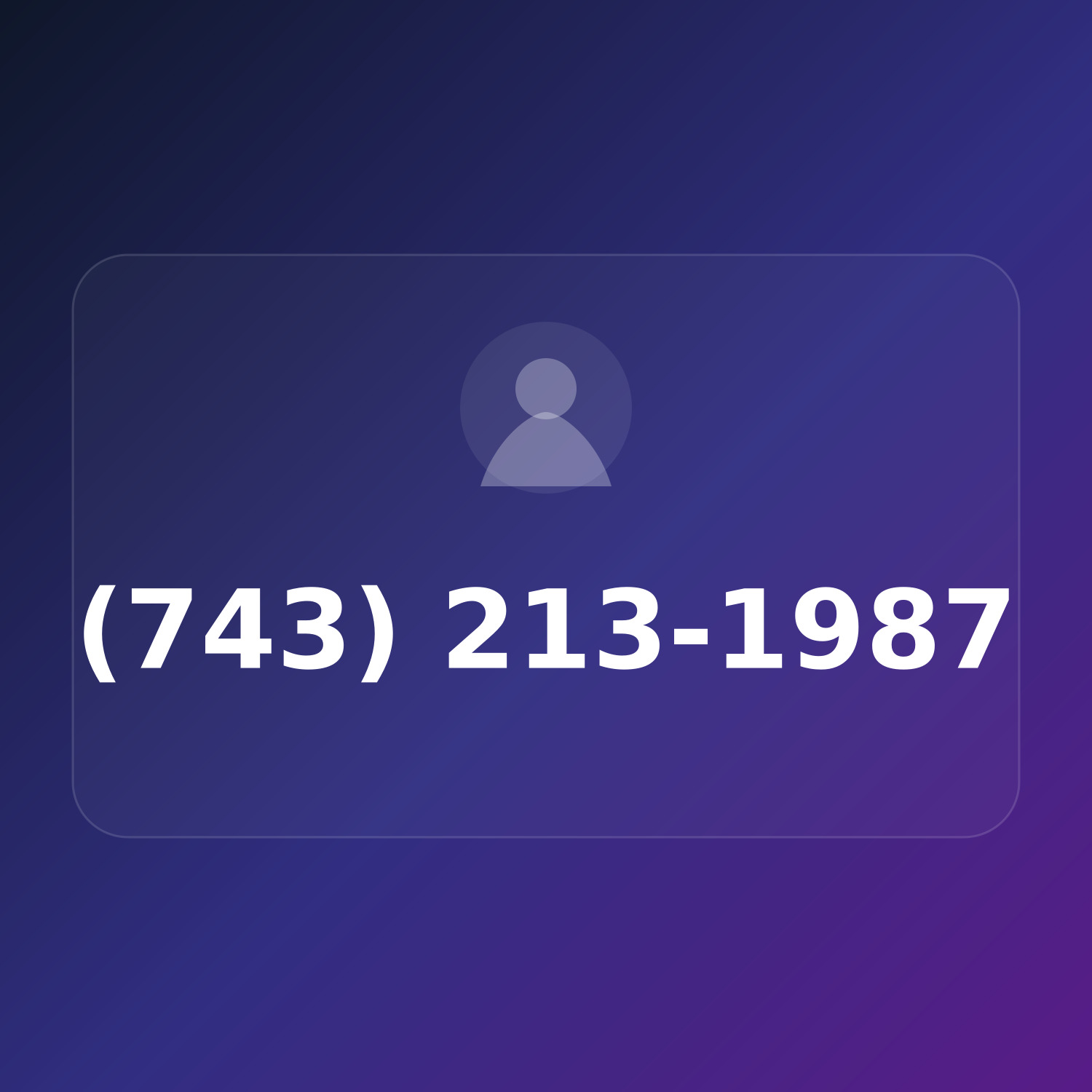 (743) 213-1987 product image