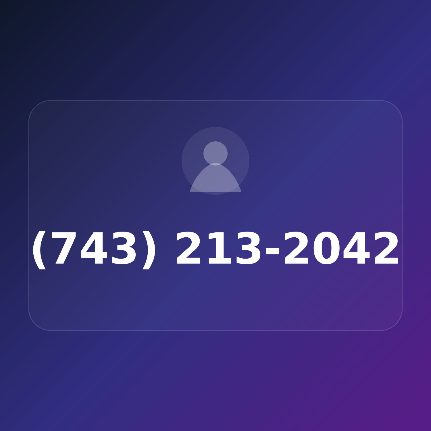 (743) 213-2042 product image