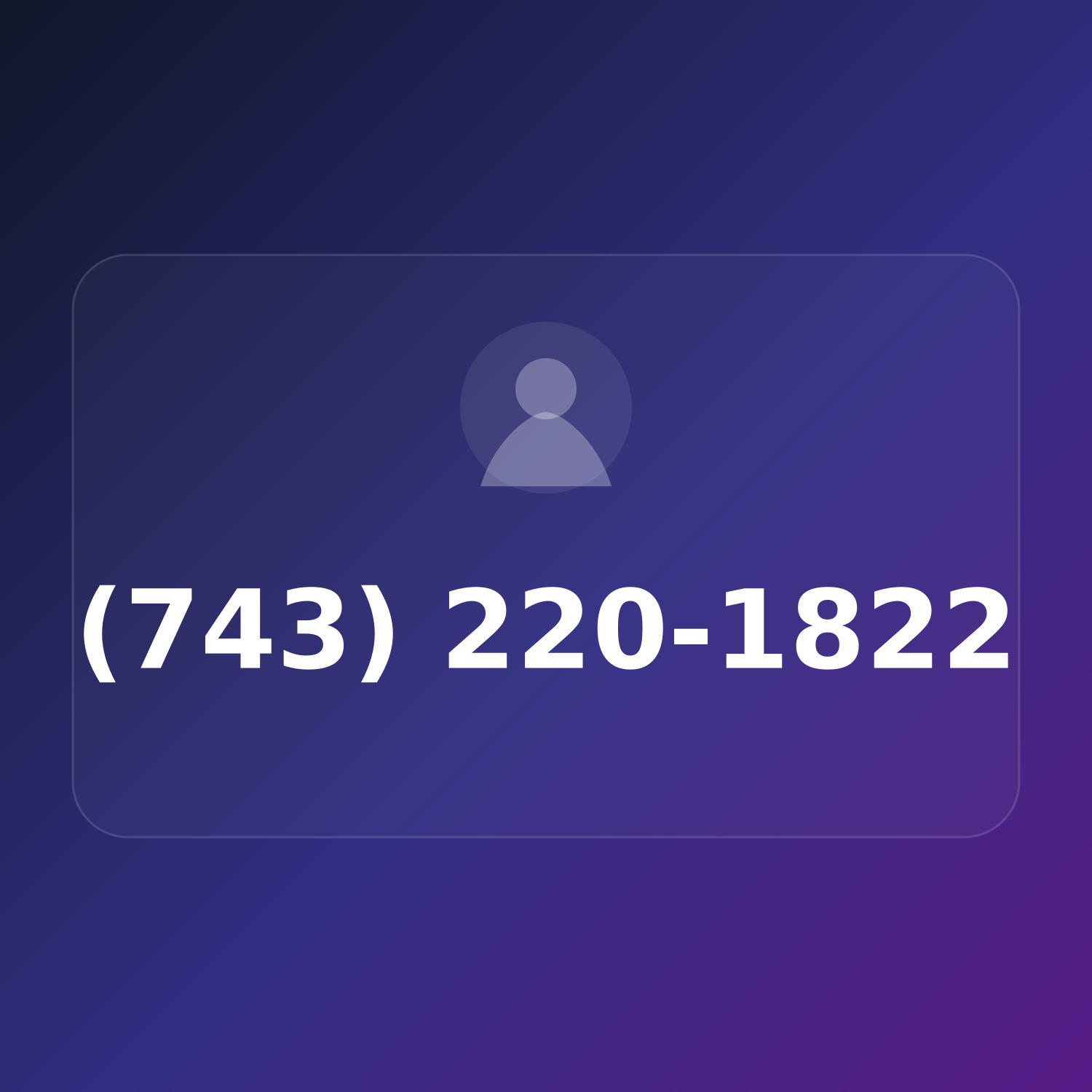 (743) 220-1822 product image