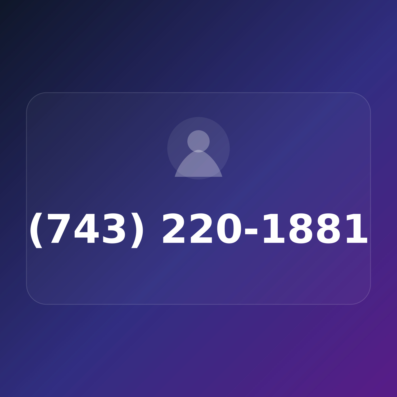 (743) 220-1881 product image